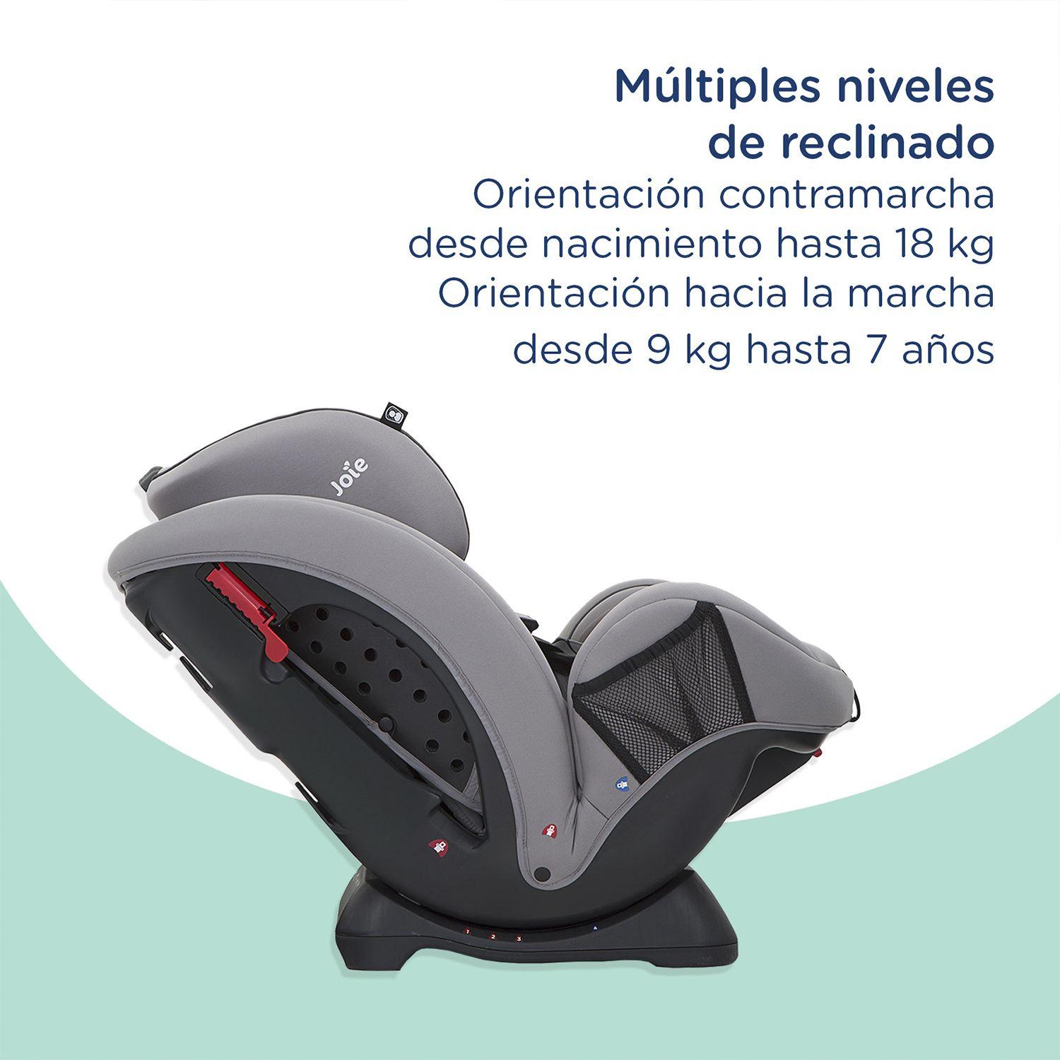 Silla de Auto Joie Stages - Gray Flannel-9