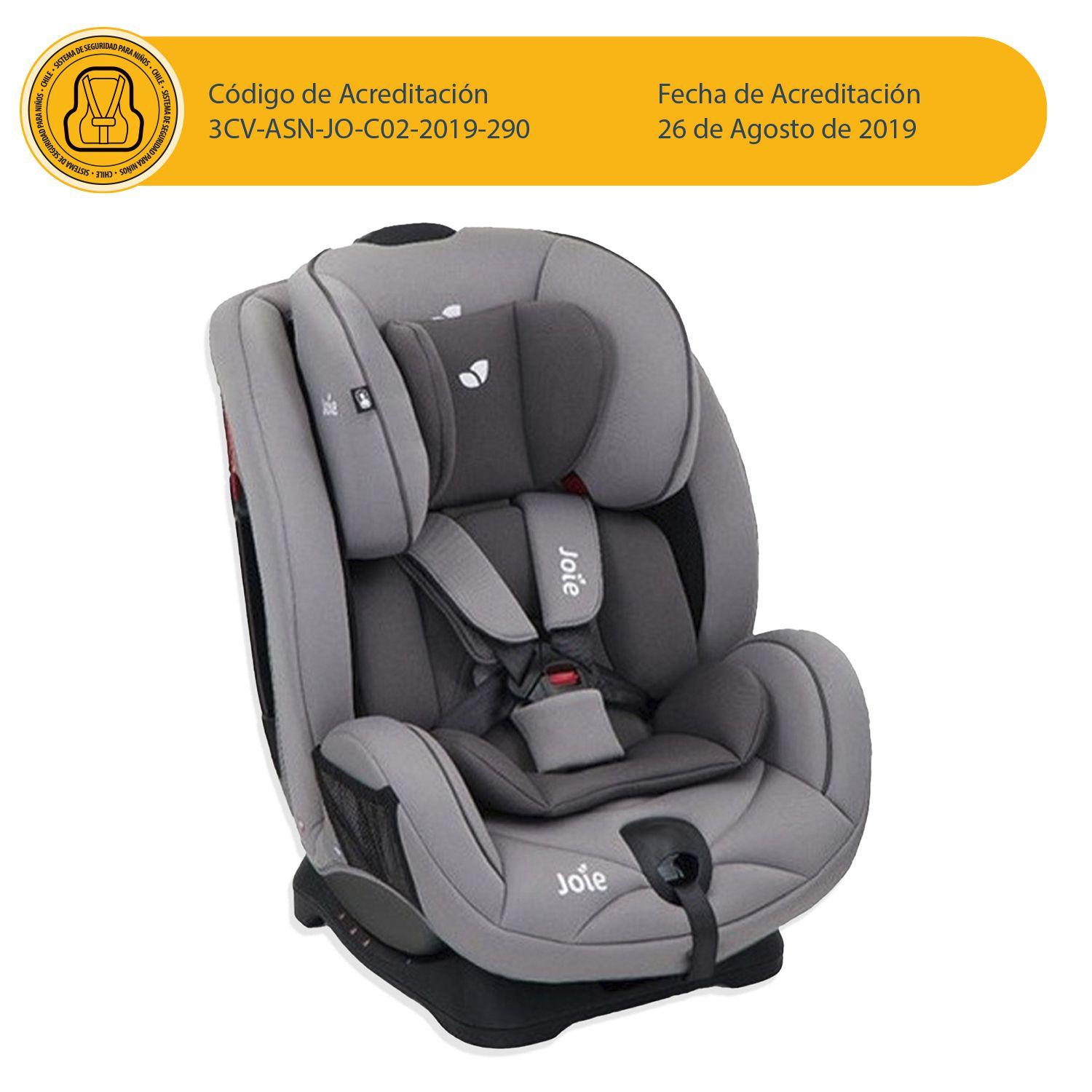 Silla de Auto Joie Stages - Gray Flannel-3