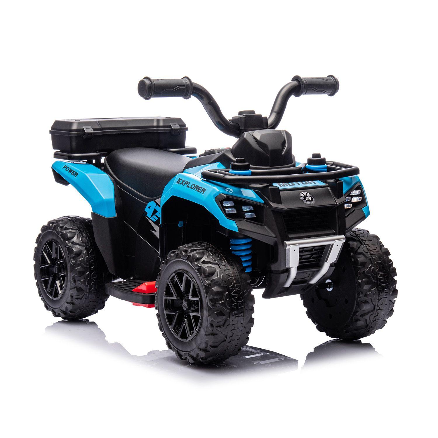 Cuadrimoto a Batería Quad SX Azul Bebesit-8
