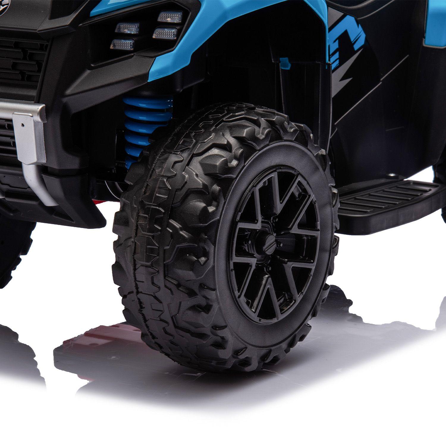 Cuatrimoto a Batería Quad SX Azul Bebesit-3