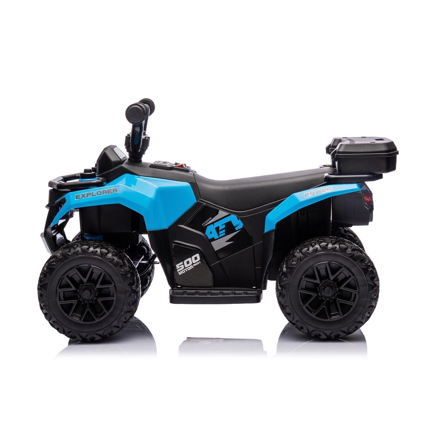 Cuatrimoto a Batería Quad SX Azul Bebesit-6