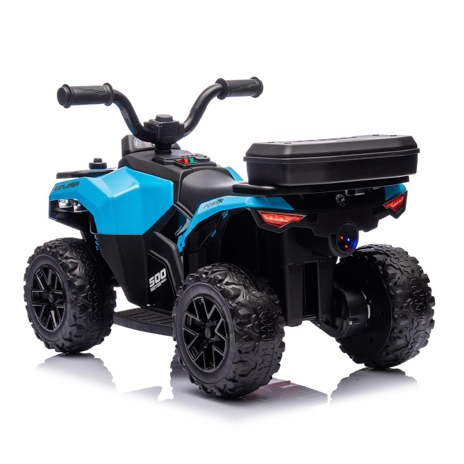 Cuatrimoto a Batería Quad SX Azul Bebesit-7