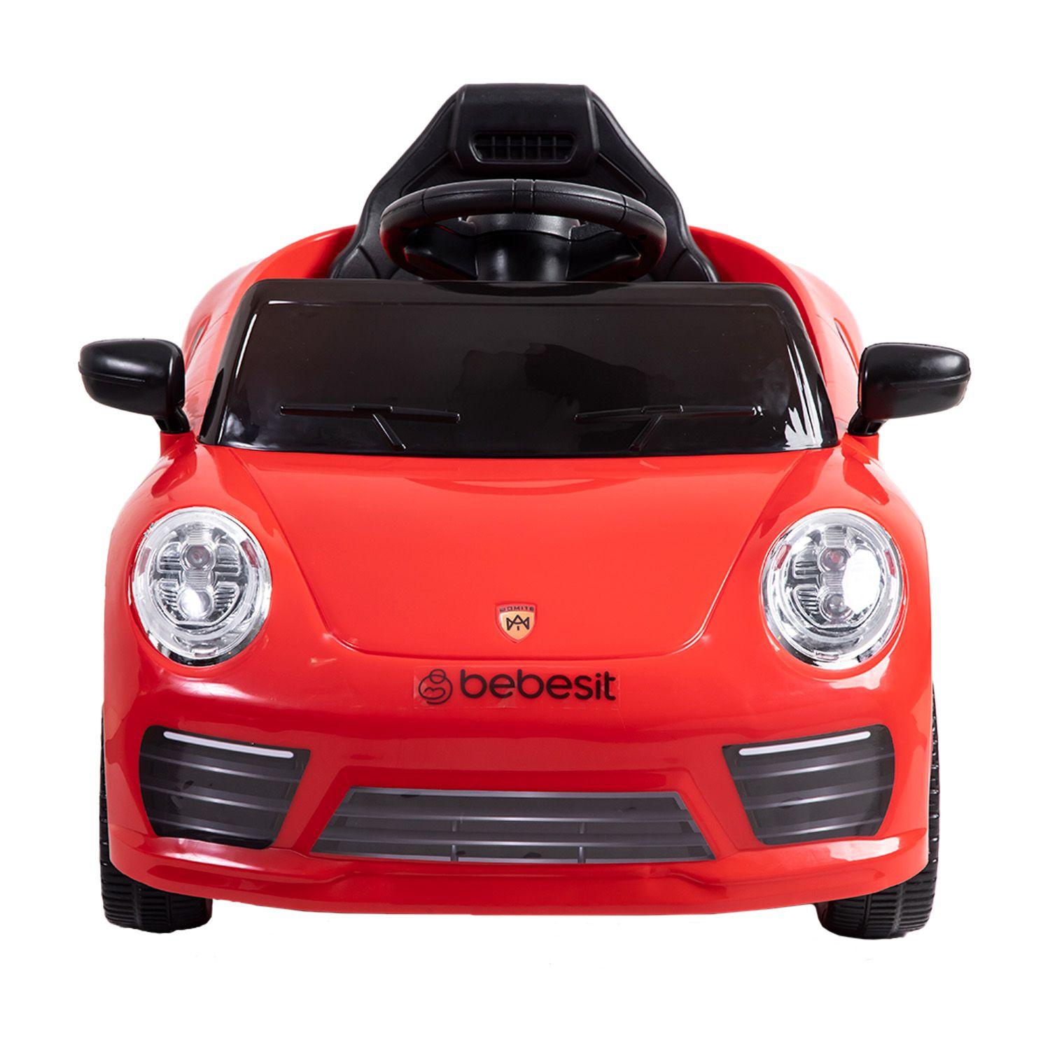 Auto Deportivo Eléctrico Race Rojo Bebesit-3