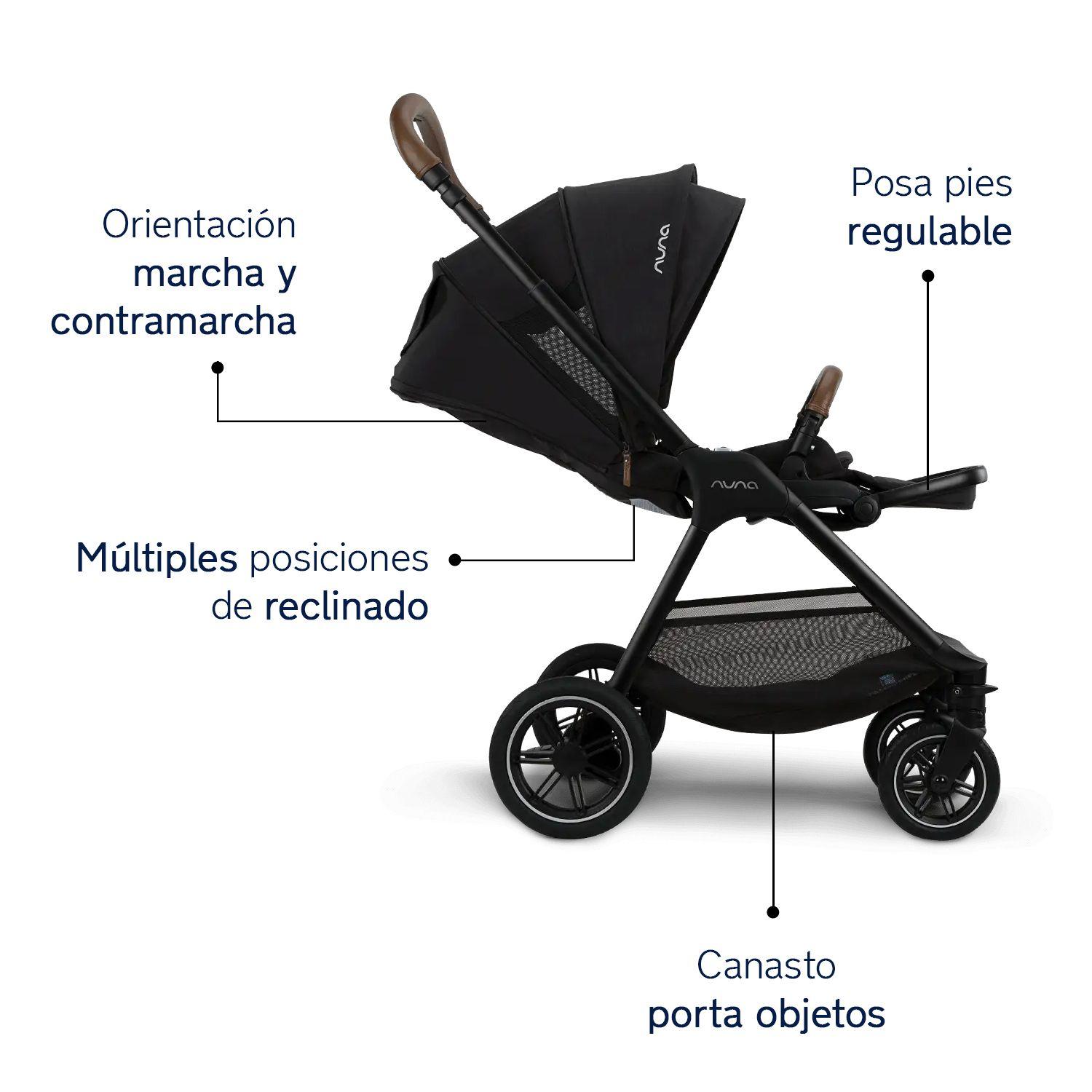 Coche de Paseo TRIV NEXT Negro Nuna-4