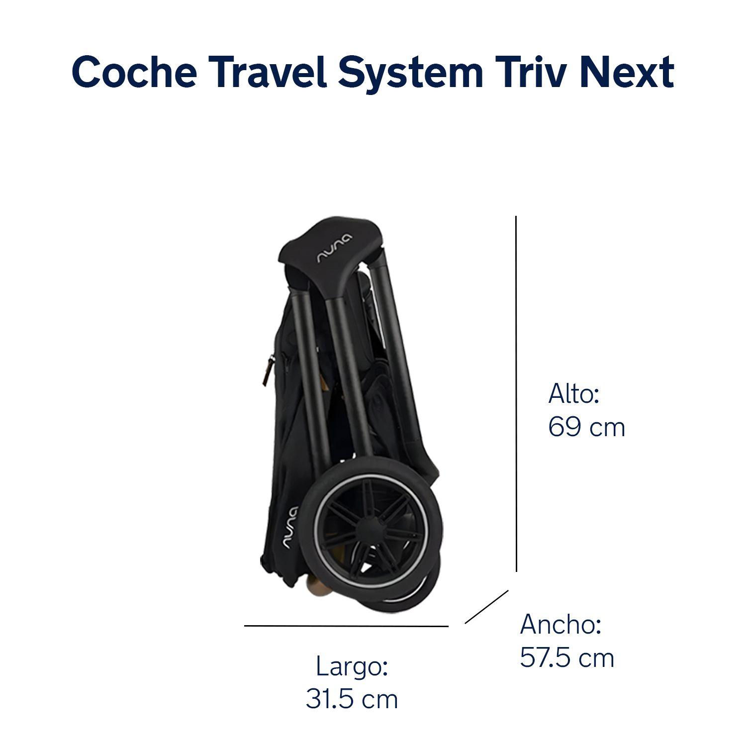 Coche de Paseo TRIV NEXT Negro Nuna-9