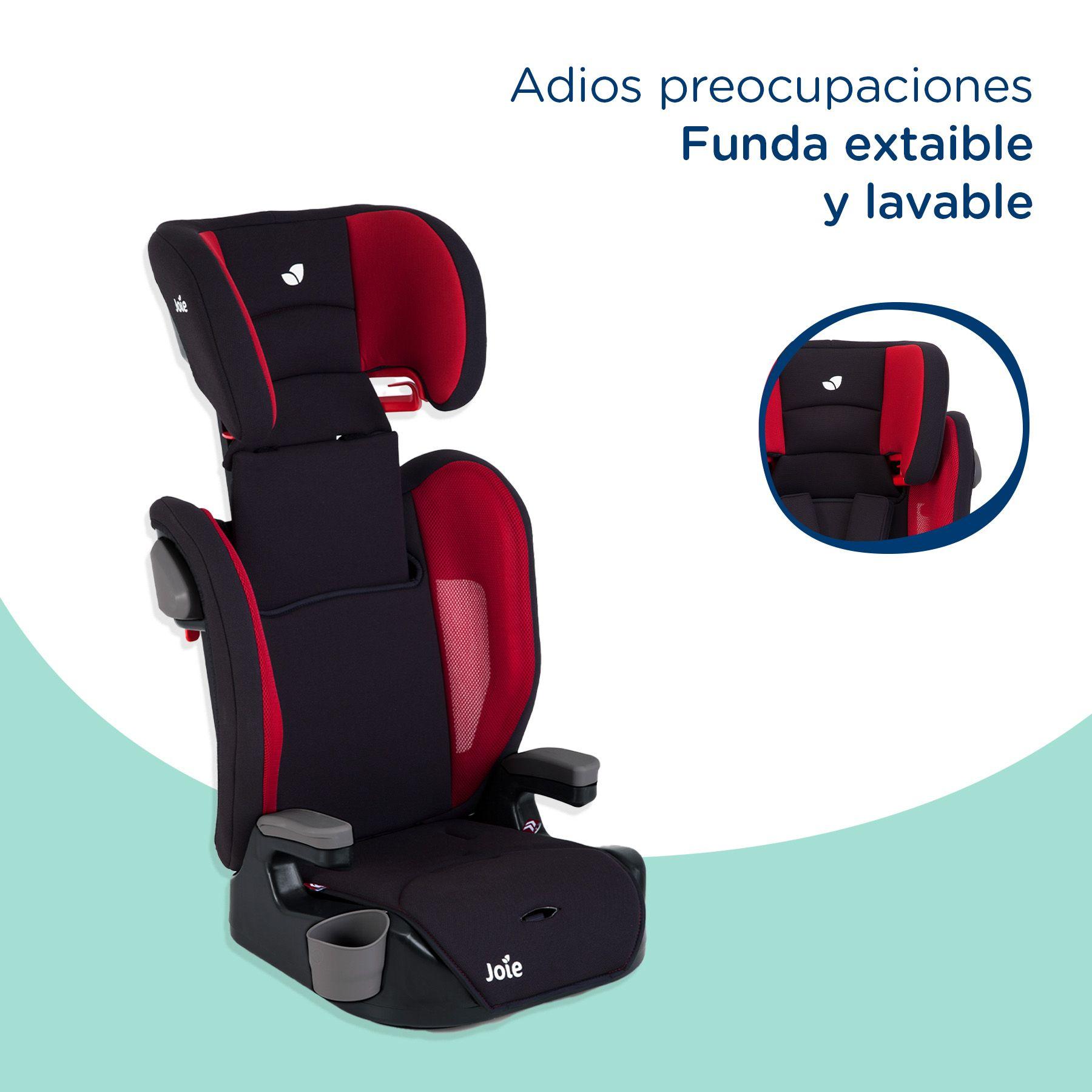 Silla de Auto Joie Butaca Elevate - Cherry-3
