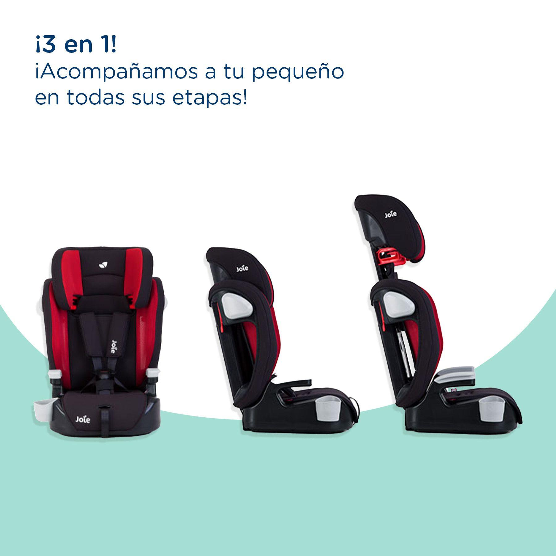 Silla de Auto Joie Butaca Elevate - Cherry-4