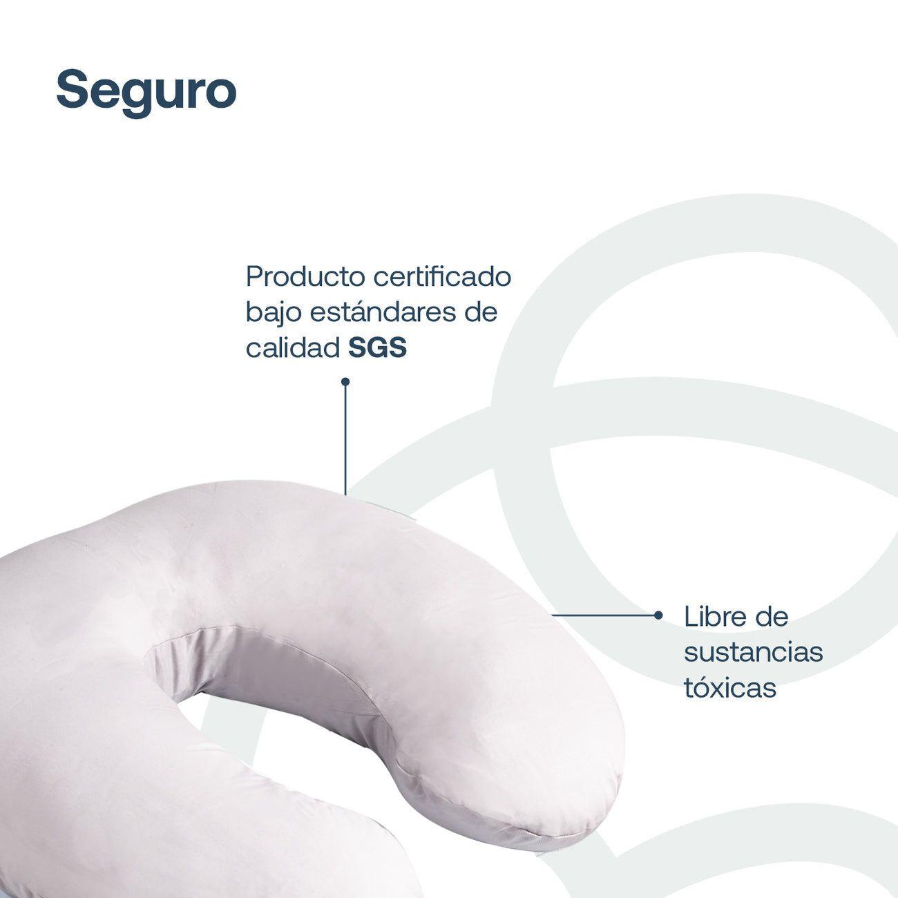 Cojin de Lactancia Gris Bebesit-3