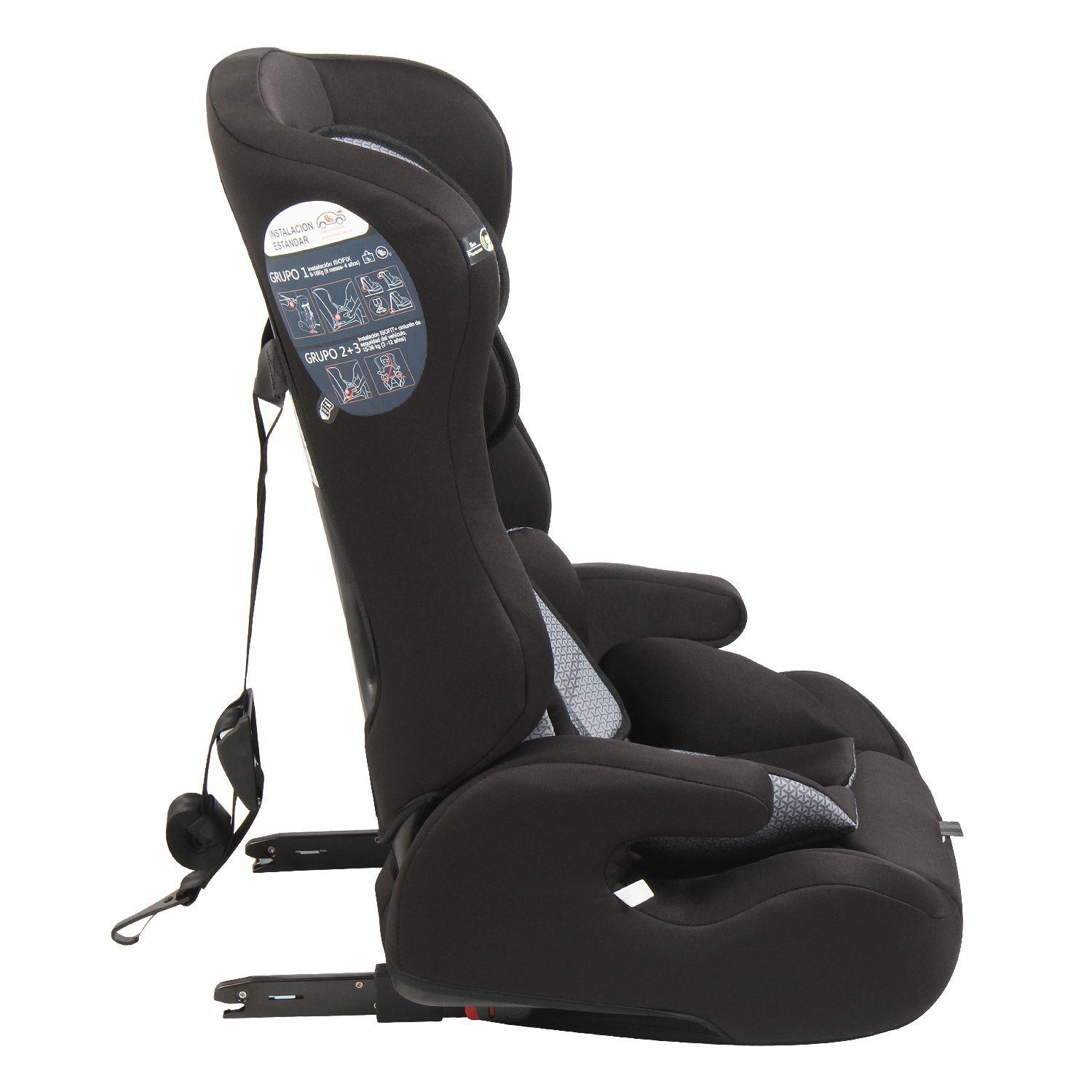 Silla de Auto Butaca City Isofix Negro Bebesit-2