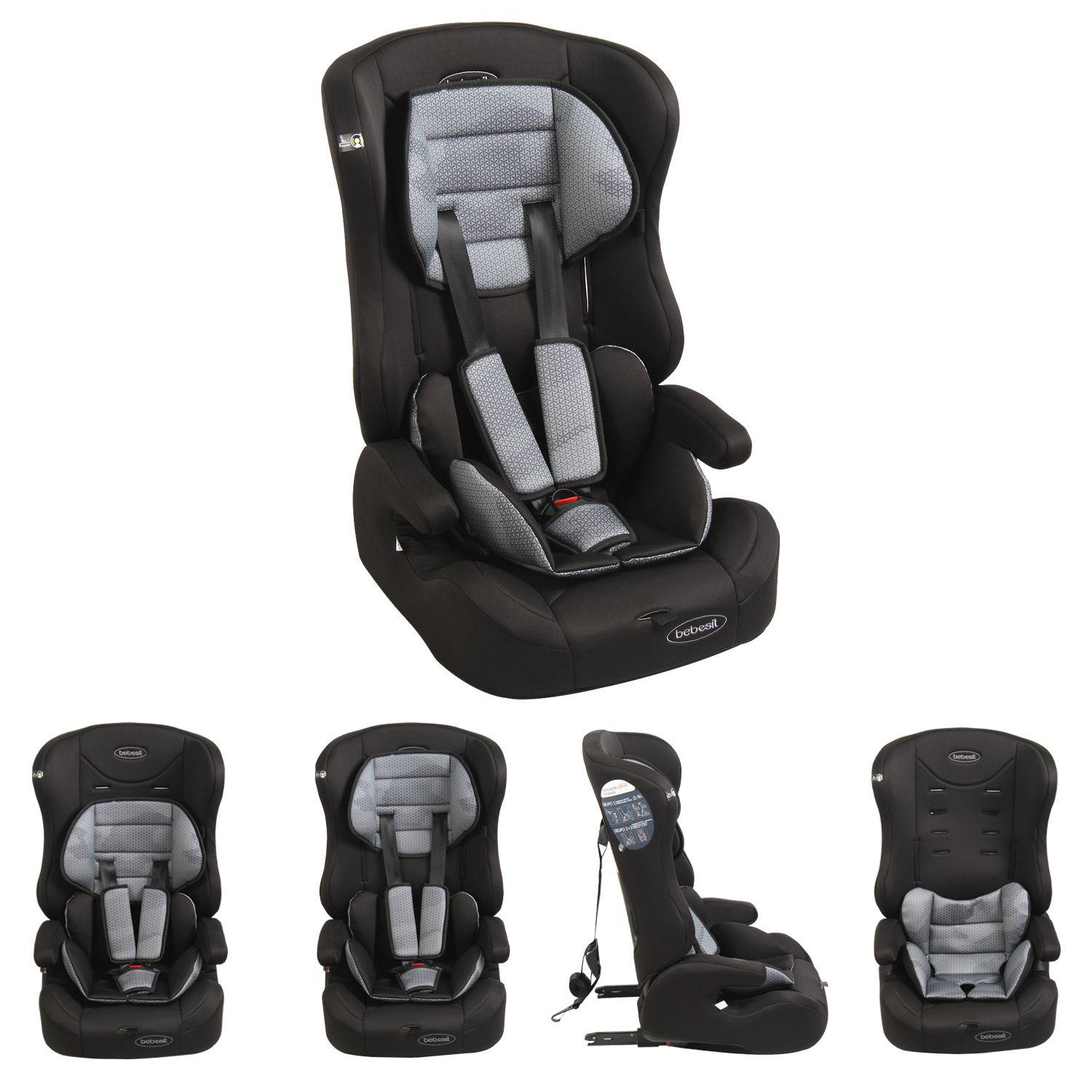 Silla de Auto Butaca City Isofix Negro Bebesit-4