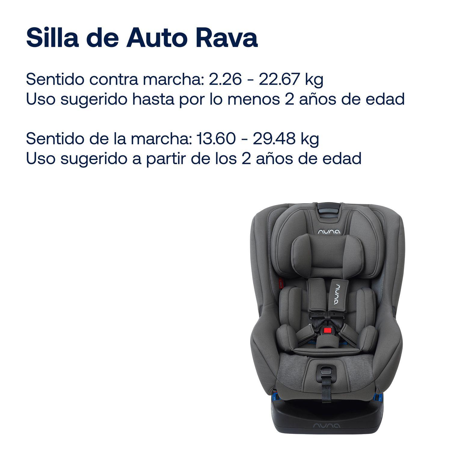 Silla de auto Nuna convertible RAVA Granite-1