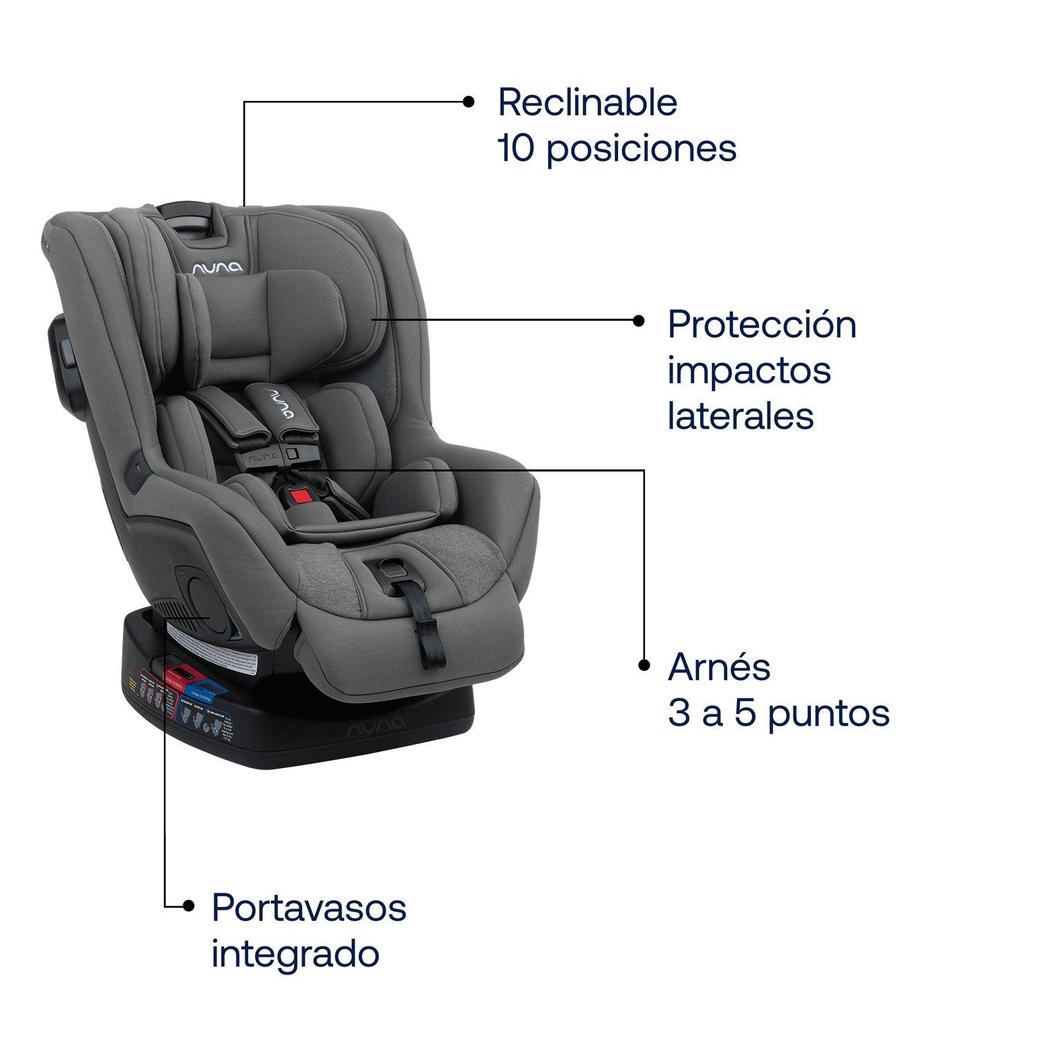 Silla de auto Nuna convertible RAVA Granite-2