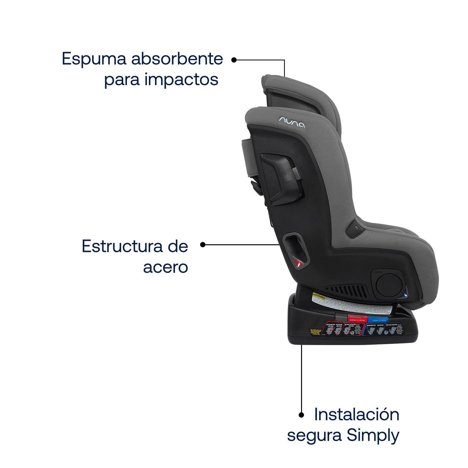 Silla de auto Nuna convertible RAVA Granite-3