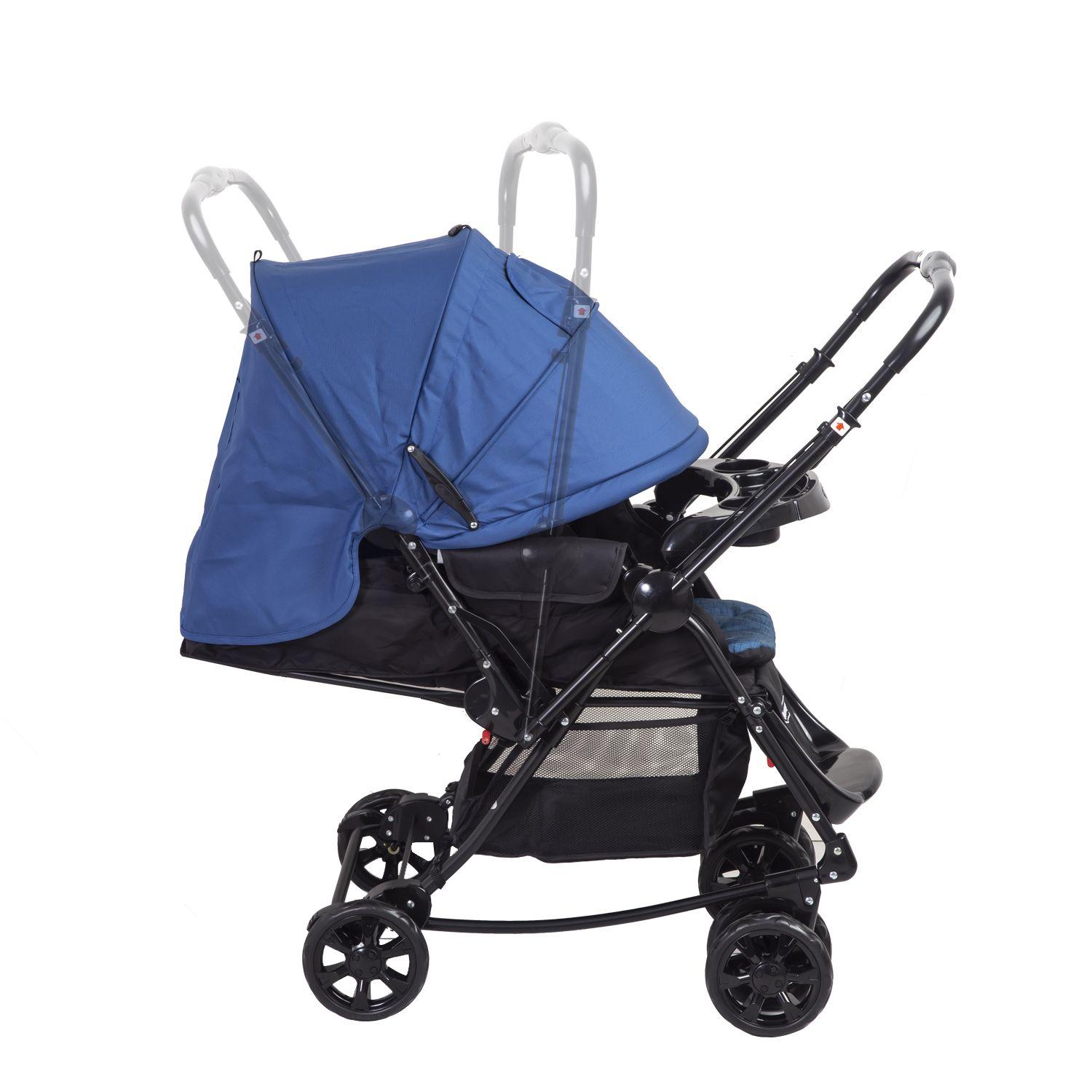 Coche Cuna Balancin SX Azul-4