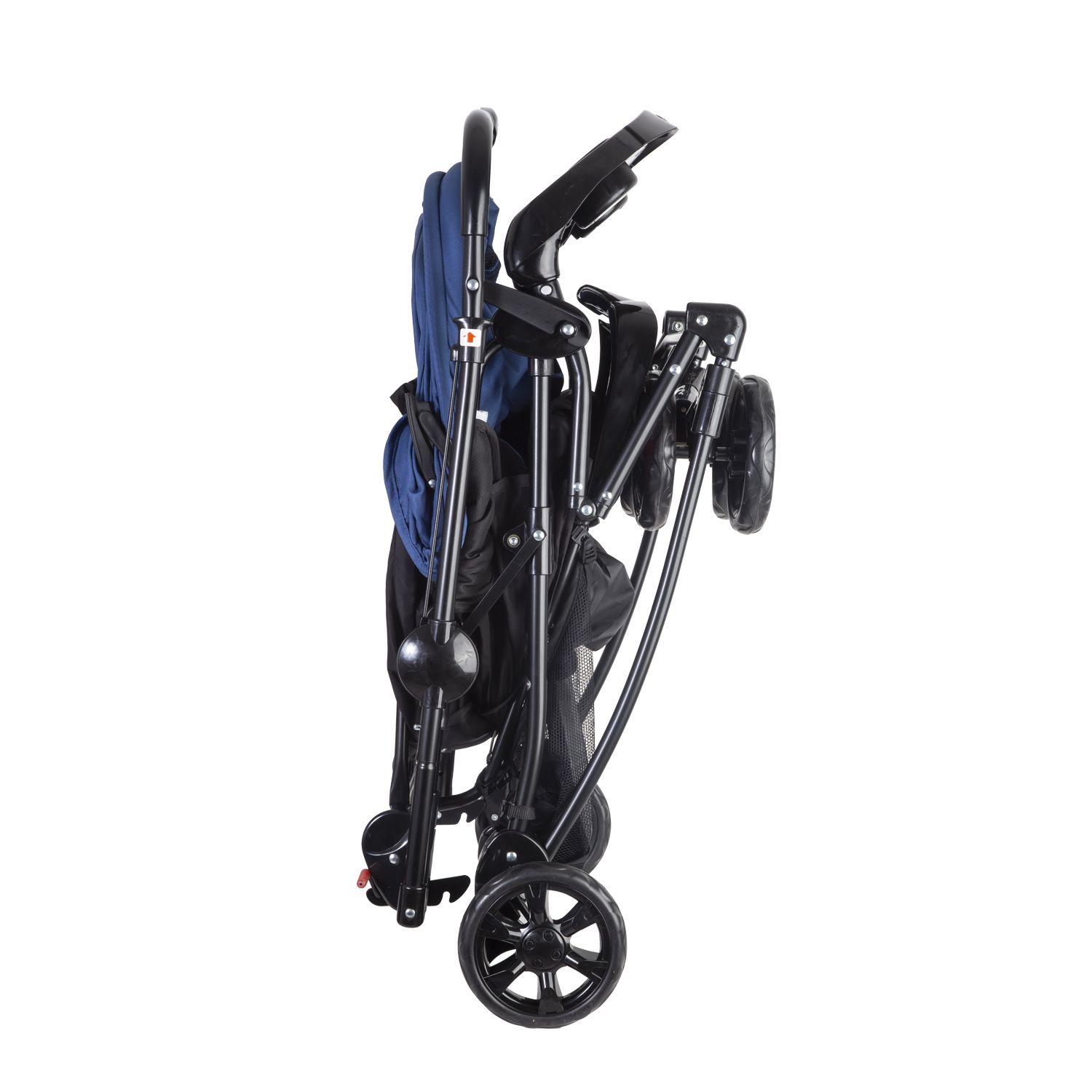 Coche Cuna Balancin SX Azul-5