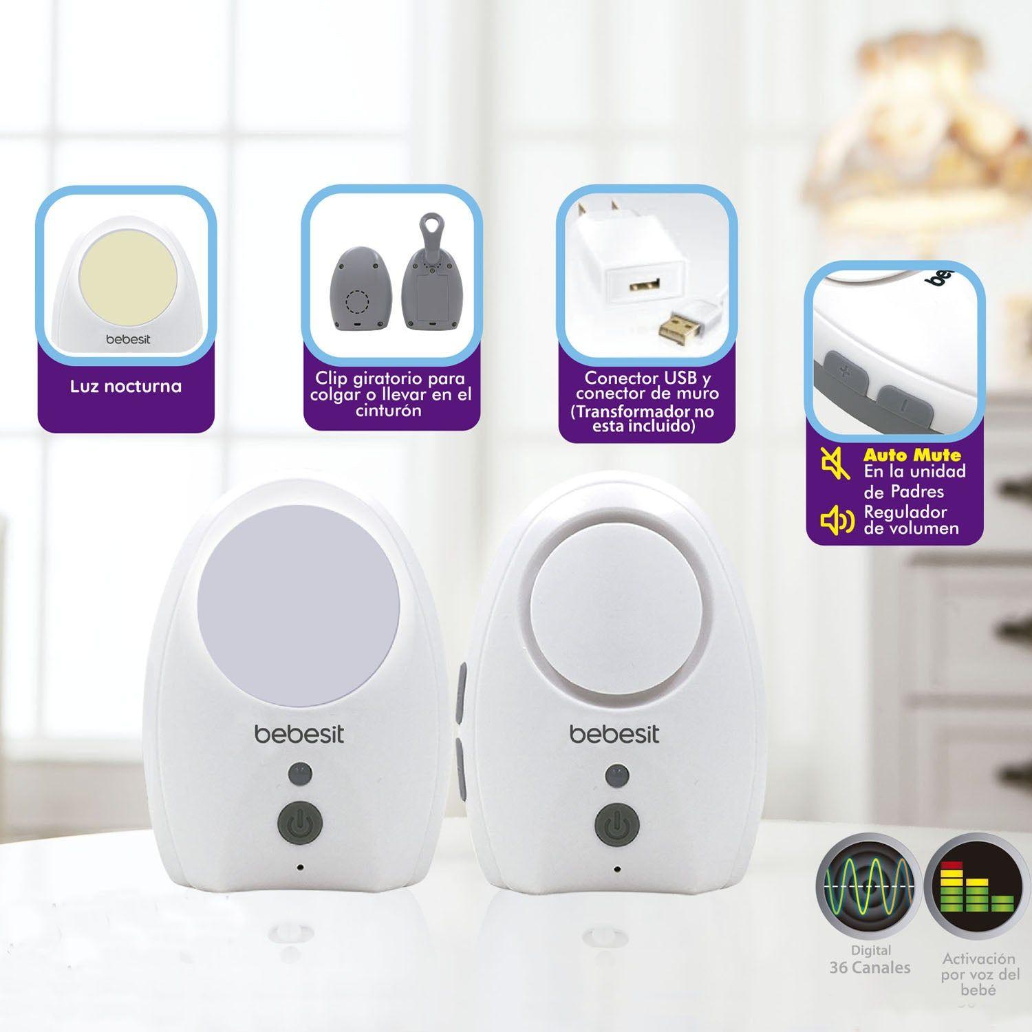 Monitor de Audio para Bebé 8771 Bebesit-2