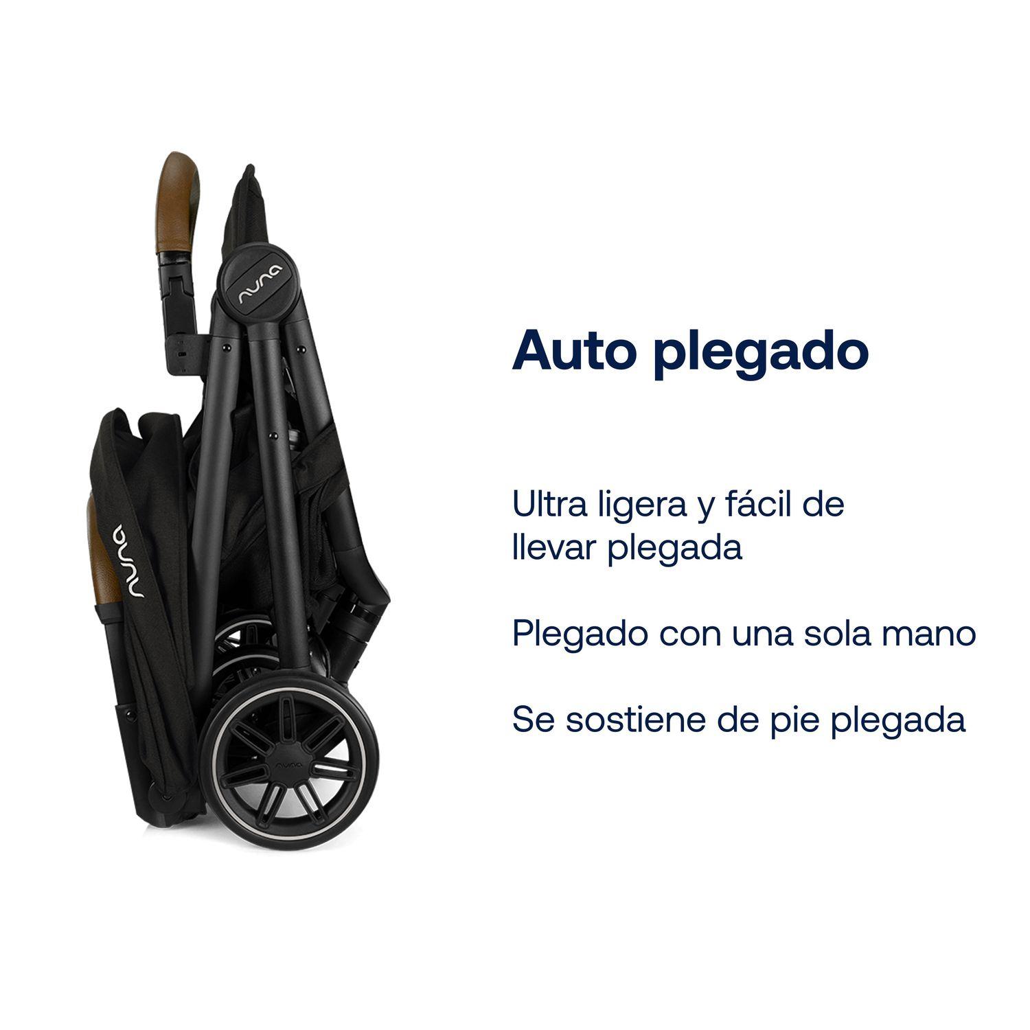 Coche de Paseo TRVL Negro Nuna-5