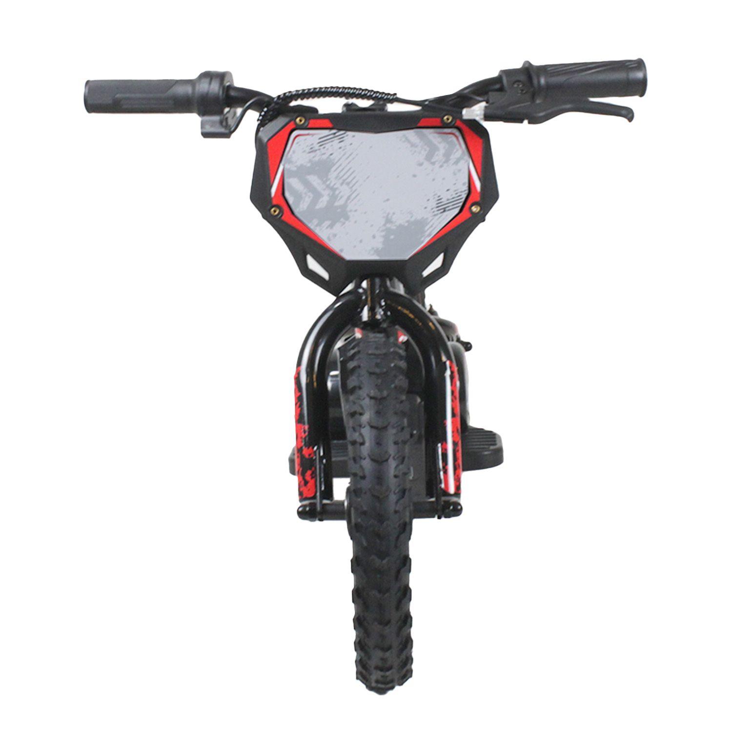 Bicicleta Moto Eléctrica E-Bike BeRide Aro 12 Roja-2