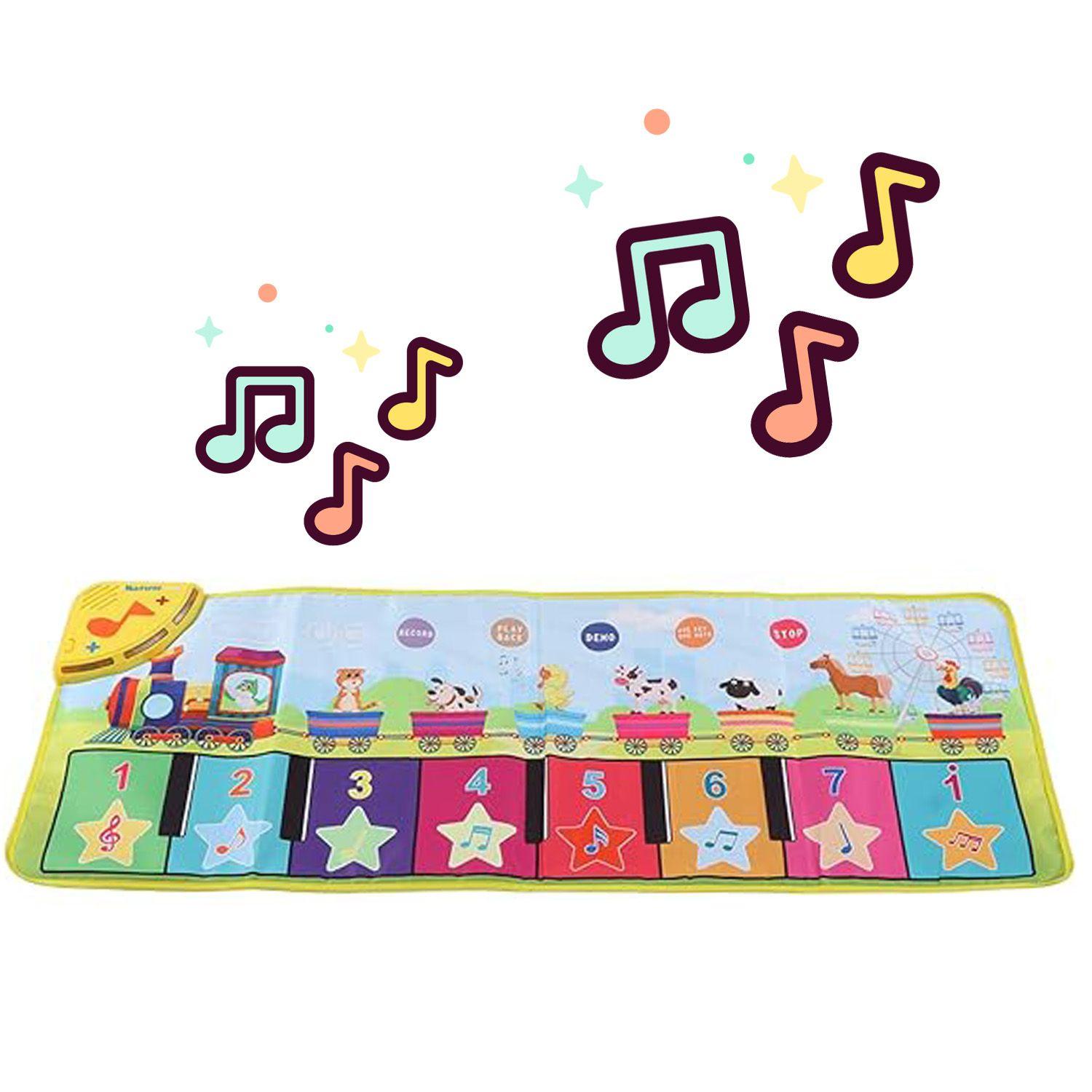 Alfombra musical Bebe Piano Granja educativa Bebe-1