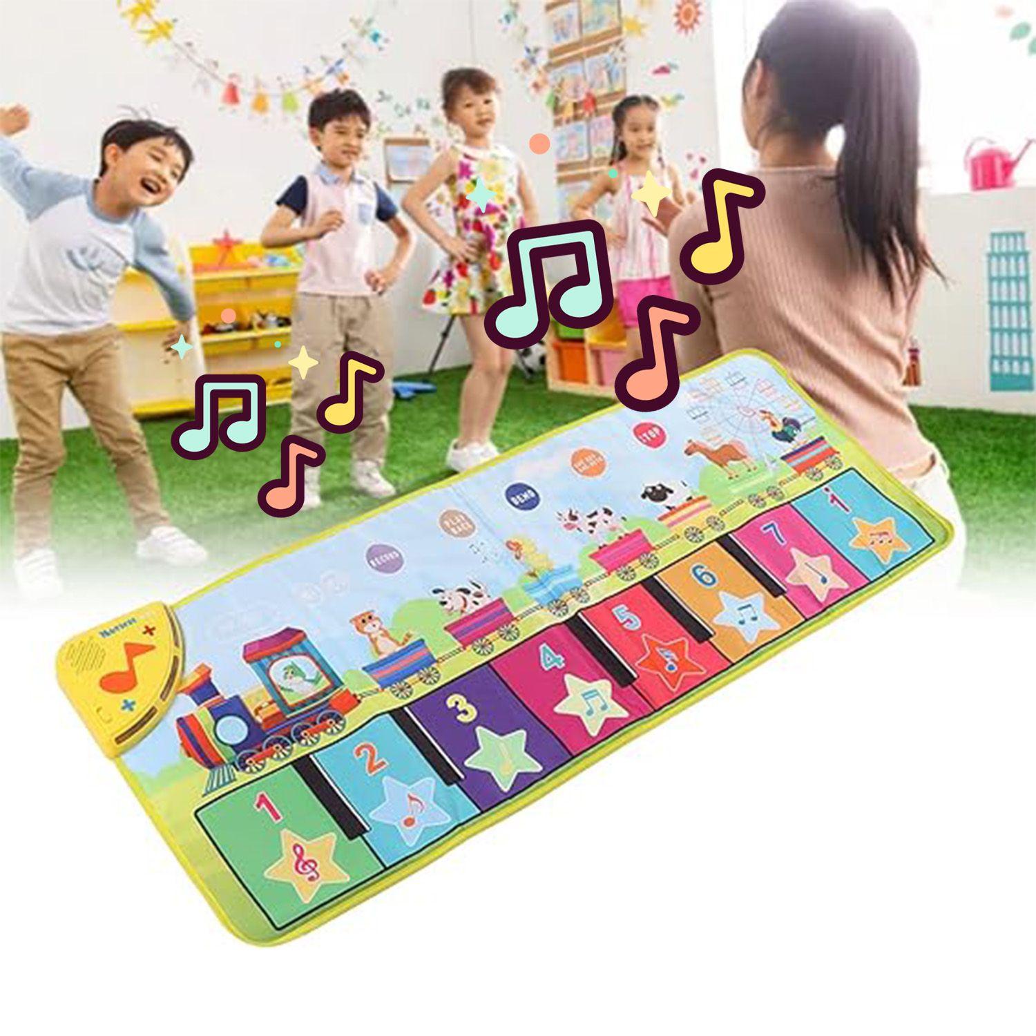 Alfombra musical Bebe Piano Granja educativa Bebe-2