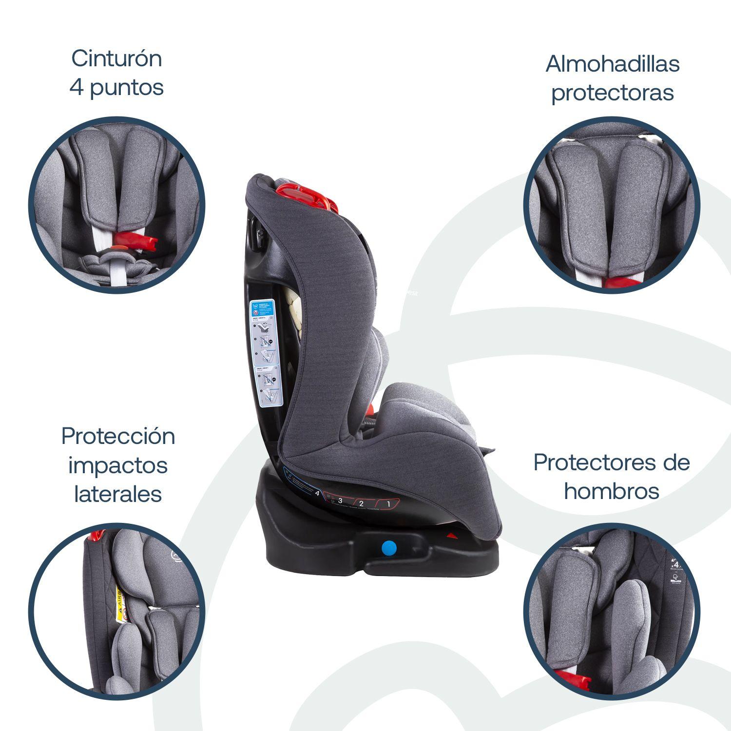 Silla de Auto Aries Light Grey-2