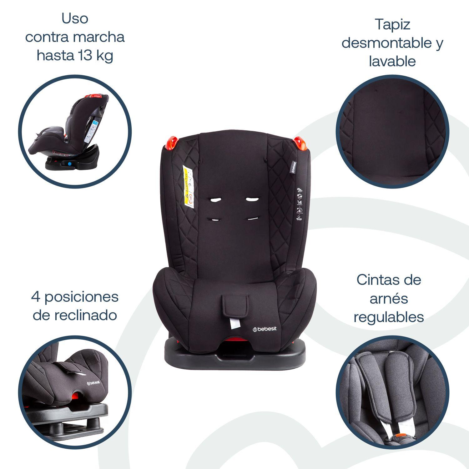 Silla de Auto Aries Dark Grey-2
