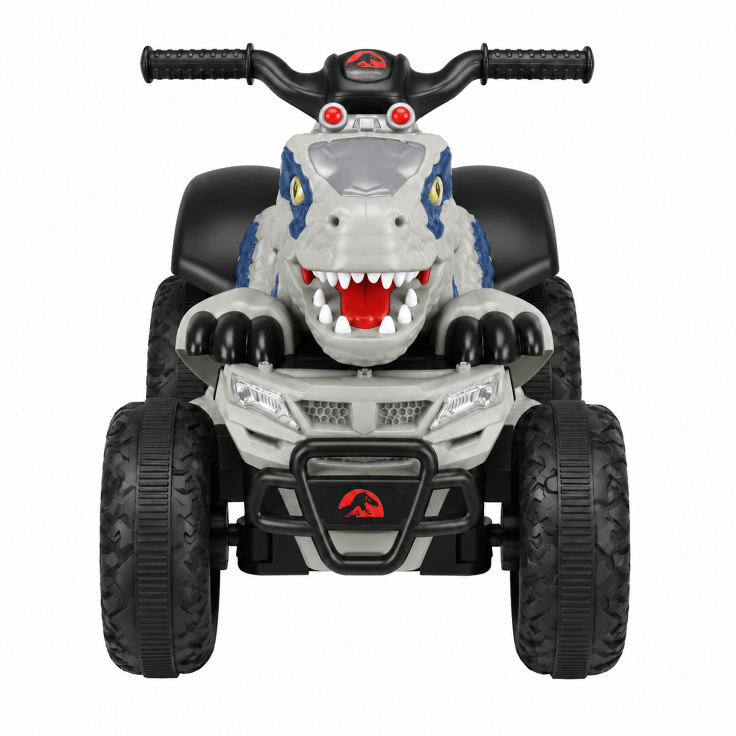 Moto a Batería Infantil 4Dino Adventure Gris-1