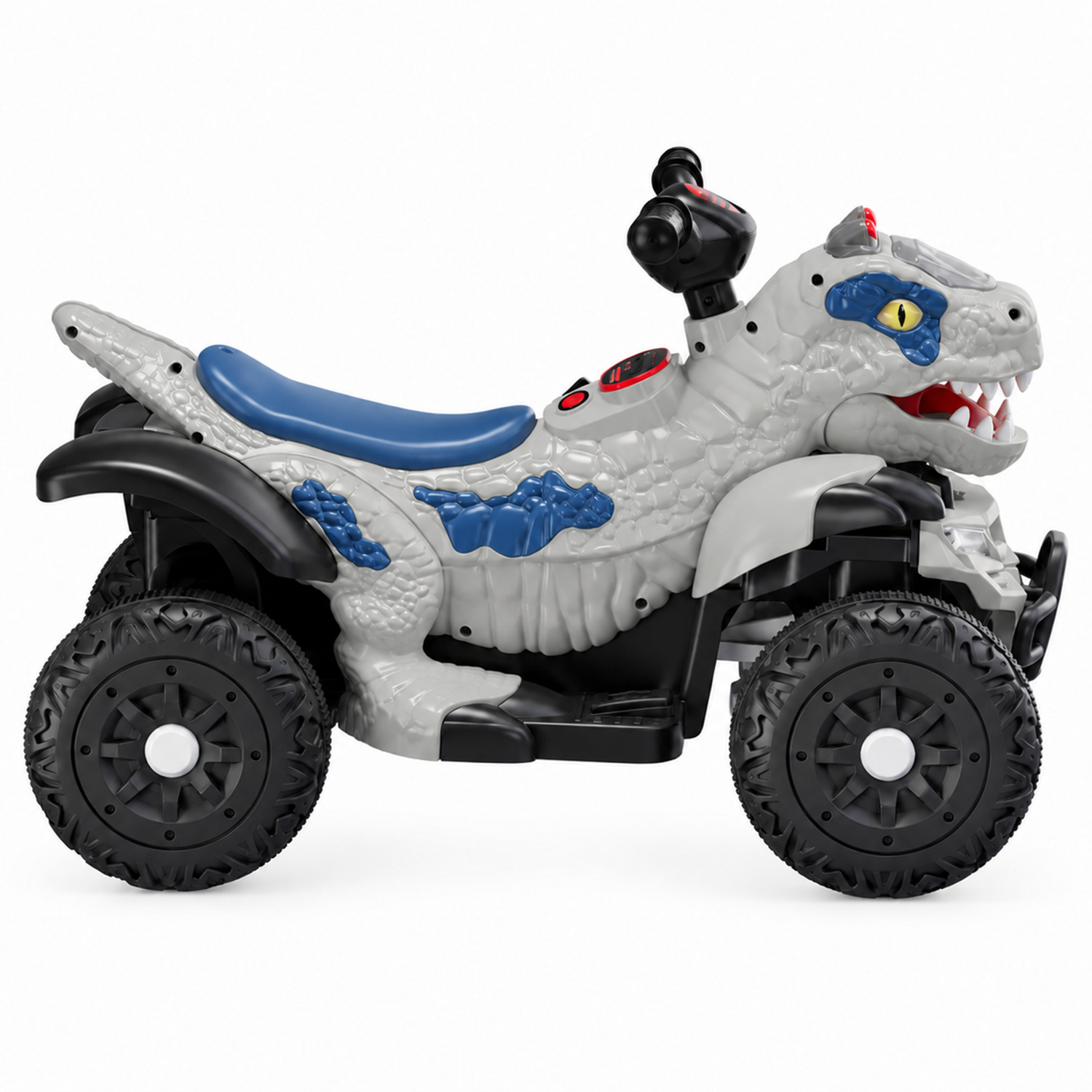 Moto a Batería Infantil 4Dino Adventure Gris-2