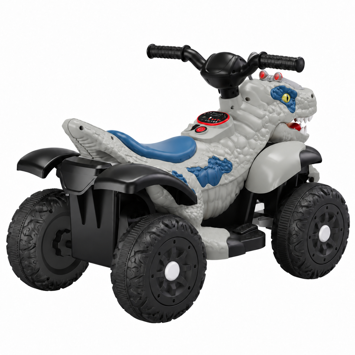 Moto a Batería Infantil 4Dino Adventure Gris-3