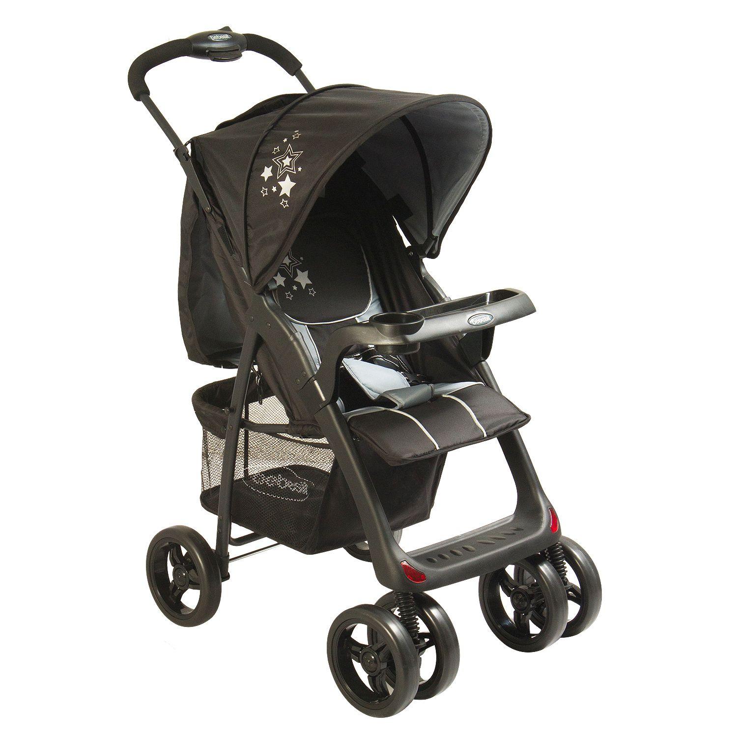 Coche Travel System Jazz Negro Gris Bebesit-2