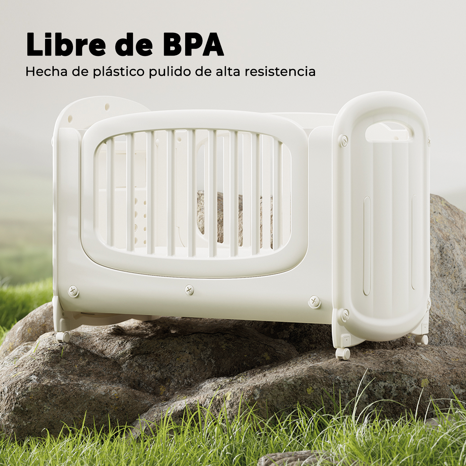 Cuna Corral Space Montessori para Bebés y Niños-3