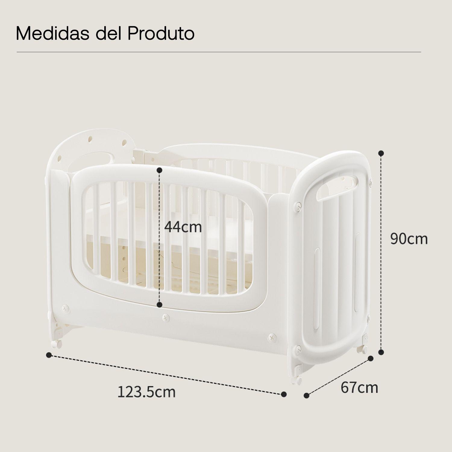 Cuna Corral Space Montessori para Bebés y Niños-9