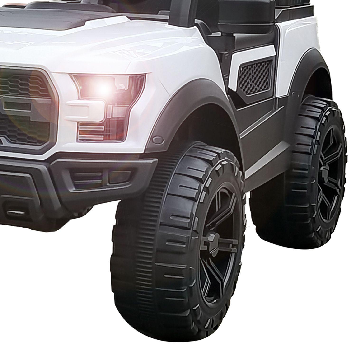 Camioneta Eléctrica FullExpedition Niño Niño Infantil Blanco-2