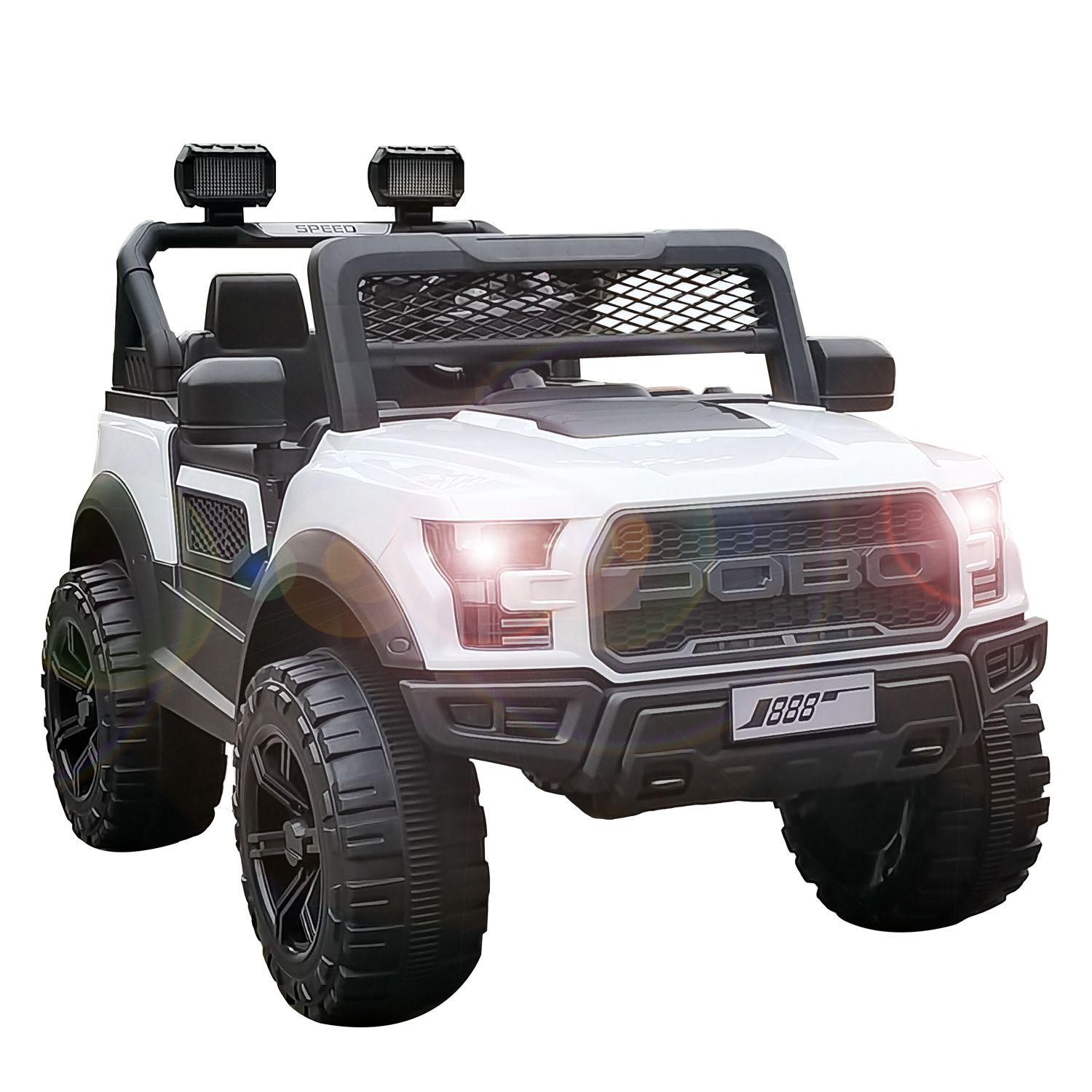 Camioneta Eléctrica FullExpedition Niño Niño Infantil Blanco-2