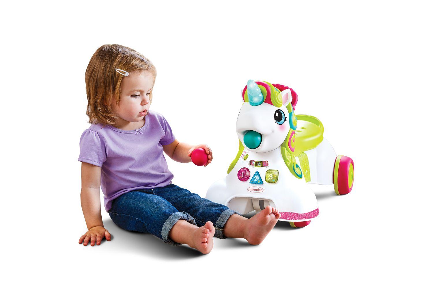 Unicornio Caminador 3&1 Infantino-7