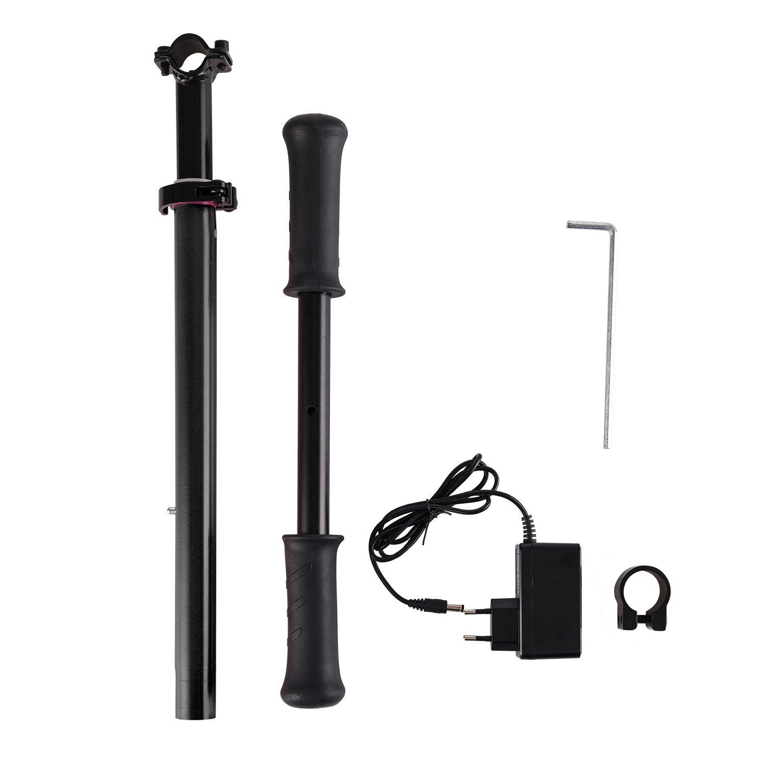 Monopatín Electrico Plegable E-Scooter 60W 24V2000mah Negro-2
