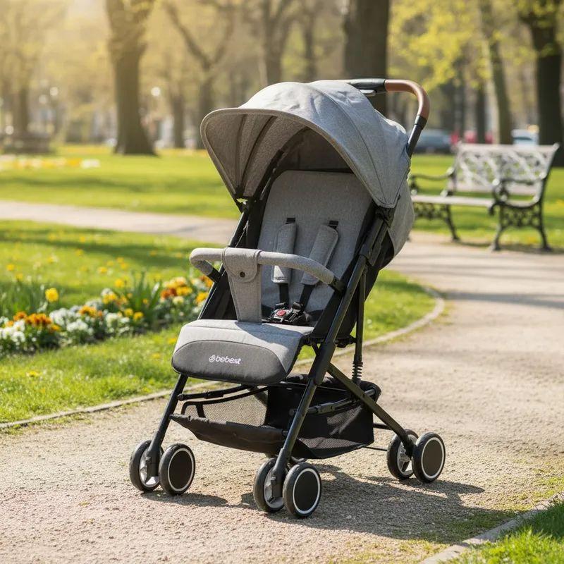 Coche Maleta Bebesit Sprint SX - Gris-1