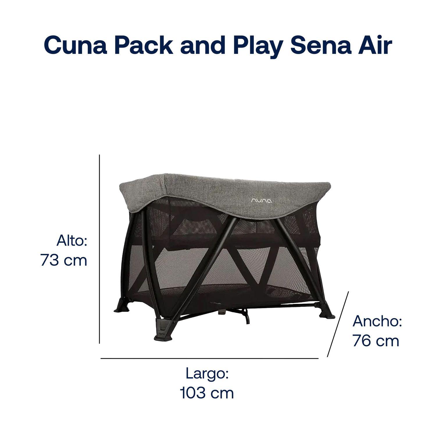 Cuna Nuna Sena Aire Charcoal-5