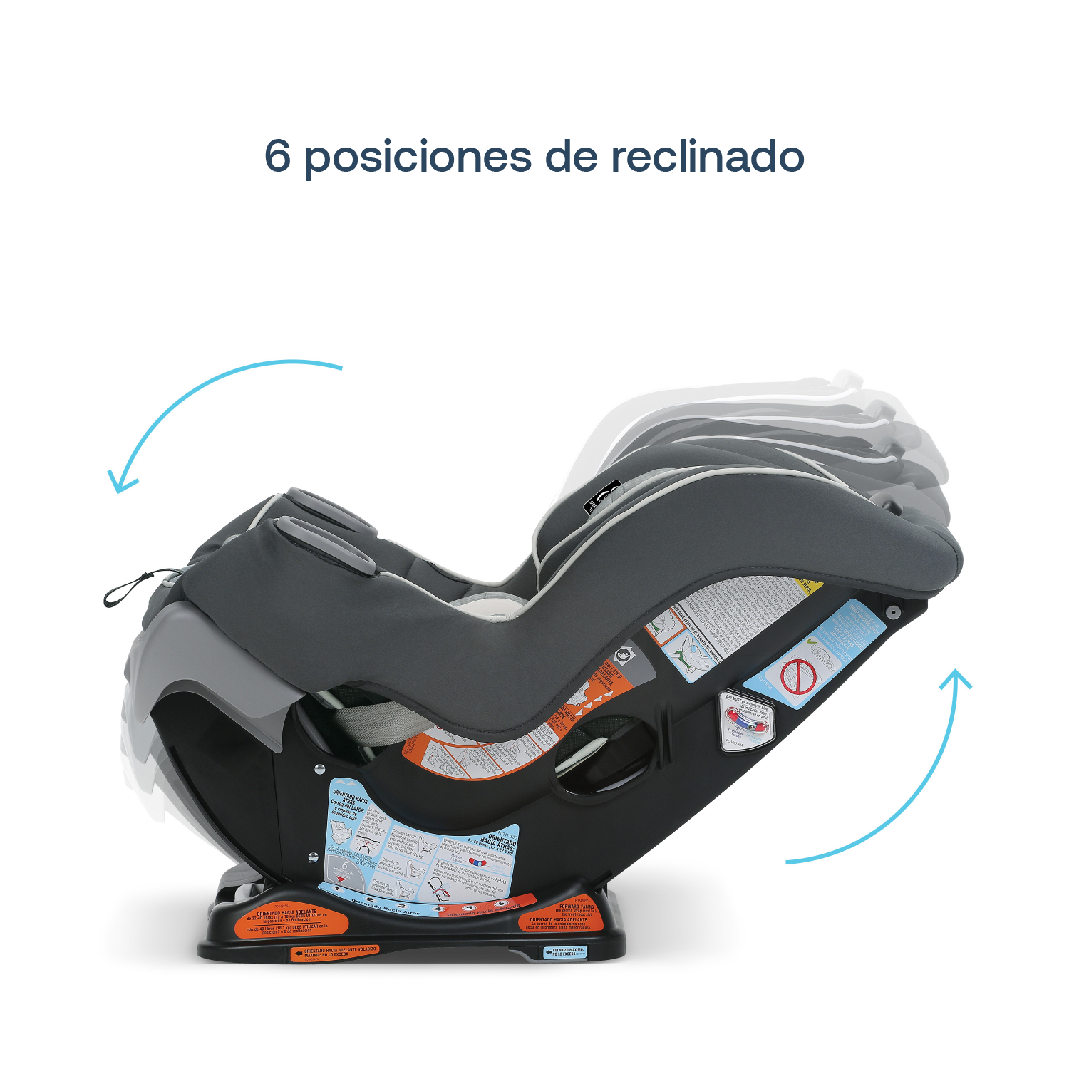 Silla de Auto Convertible Extend2fit Kenzie-5