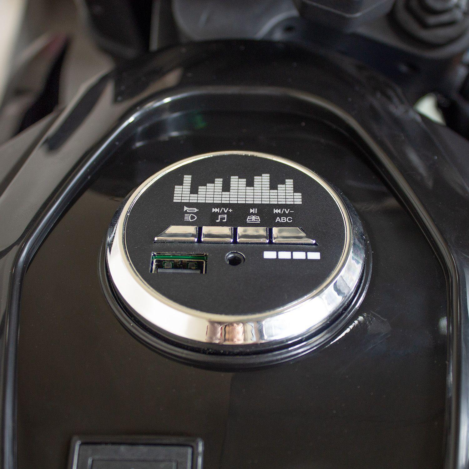 Trimoto V9 Supersport Niños Infantil 12V a Batería Rojo-3