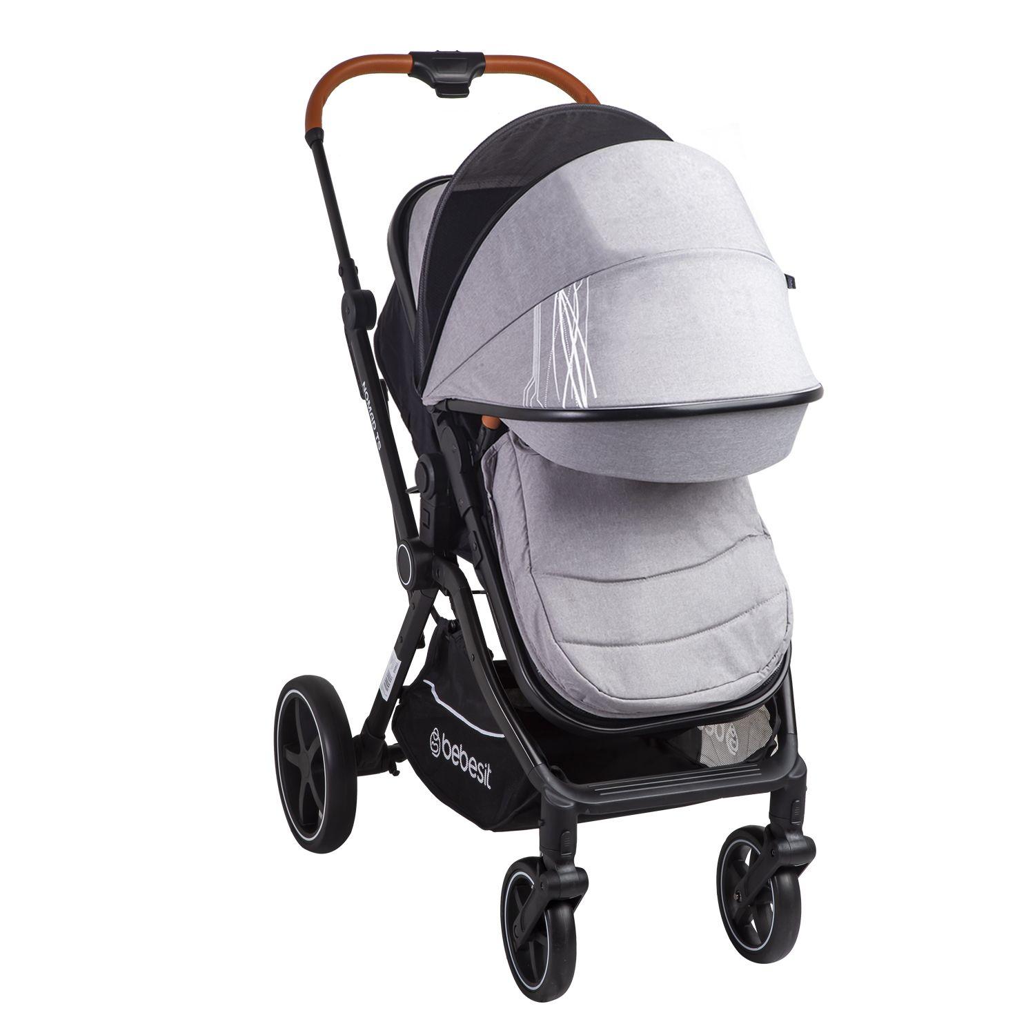 Coche Travel System Nomad Gris Bebesit-2
