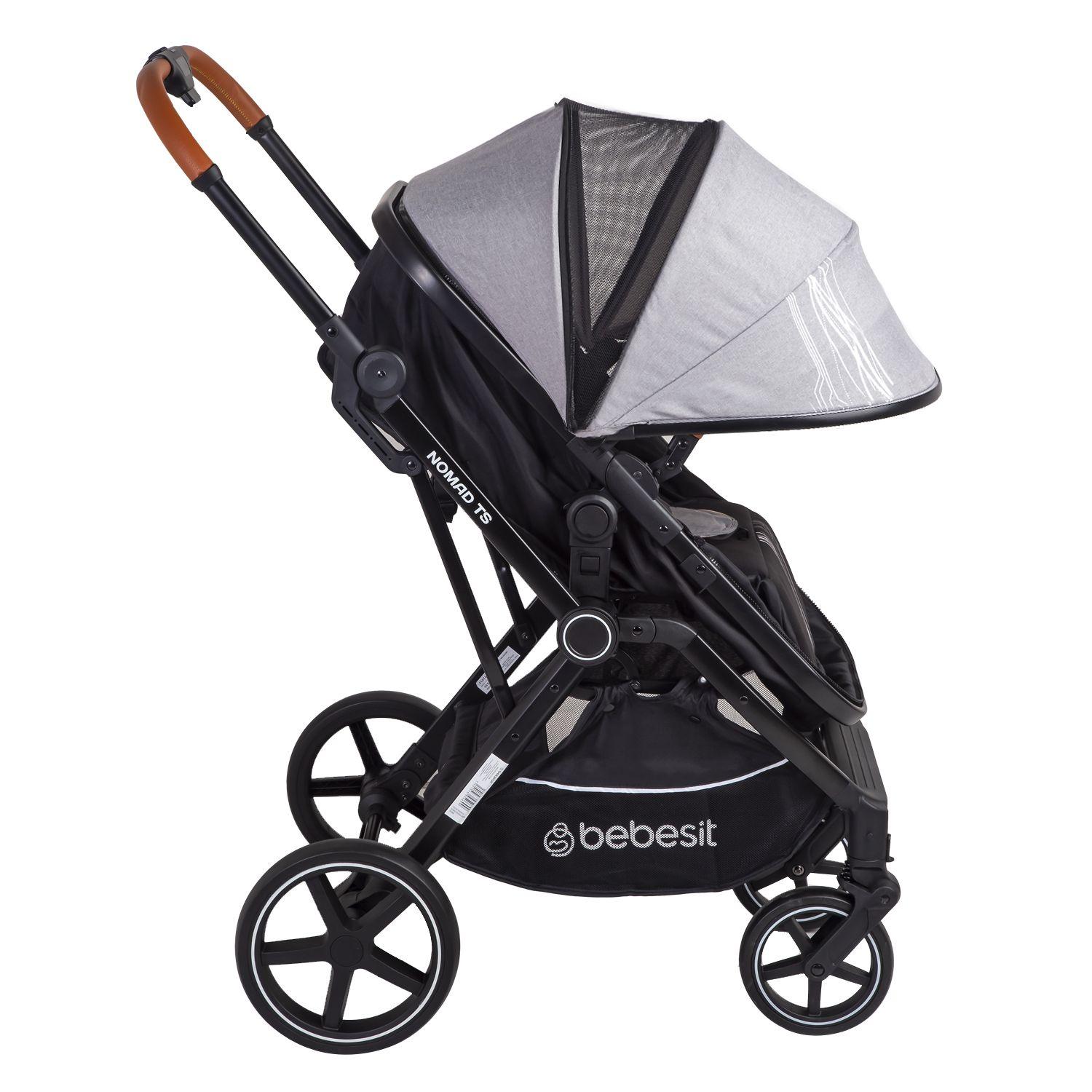 Coche Travel System Nomad Gris Bebesit-4