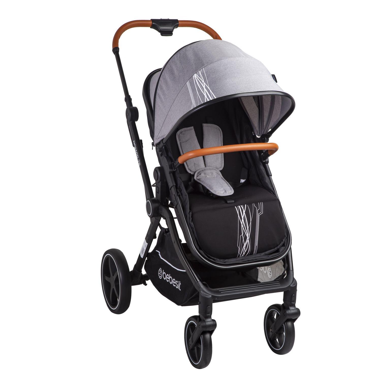 Coche Travel System Nomad Gris Bebesit-7