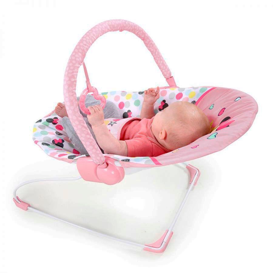 Bouncer Mecedora Disney Baby Mickey - Rosa-4