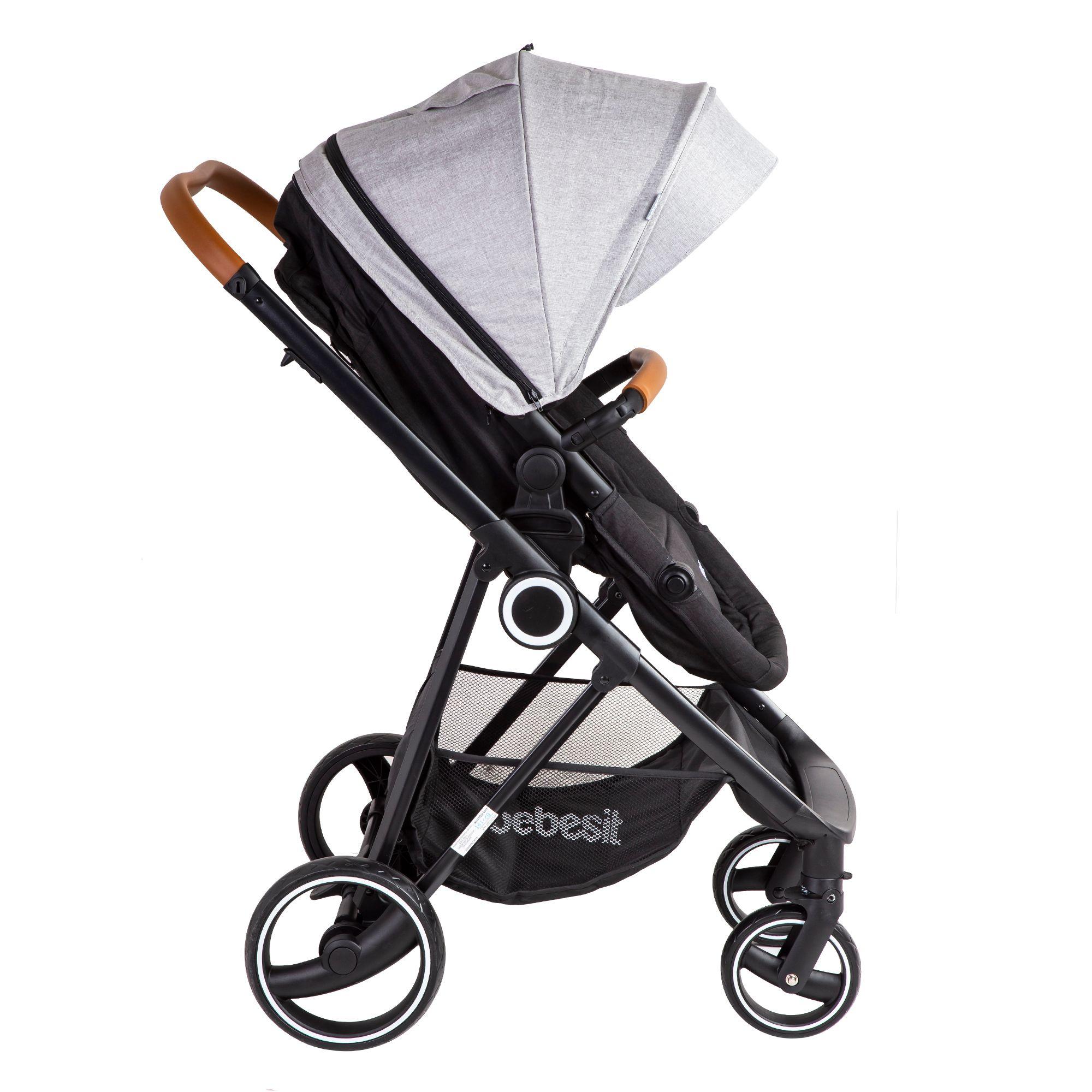 Coche Travel System Cosmos Gris-2