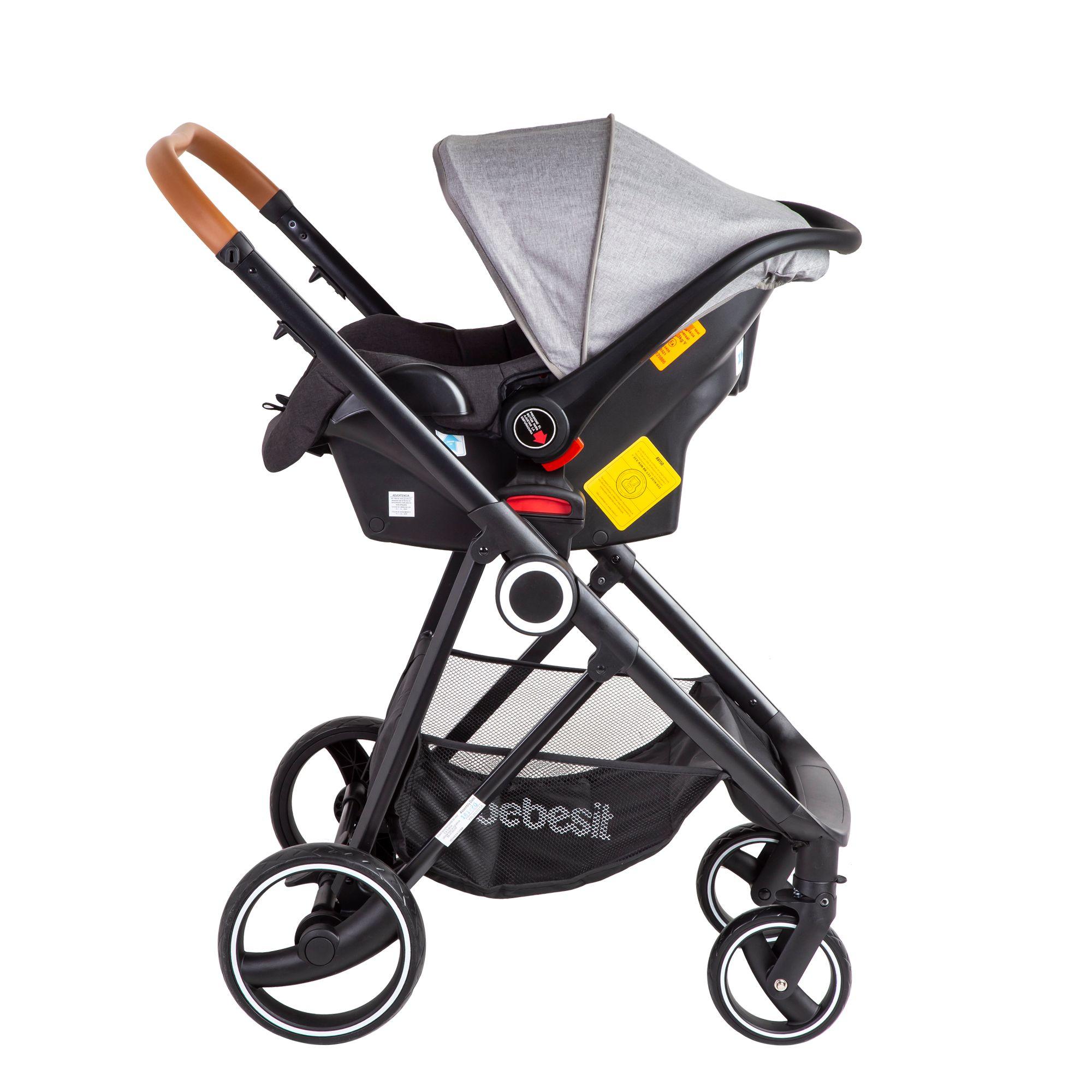 Coche Travel System Cosmos Gris-3