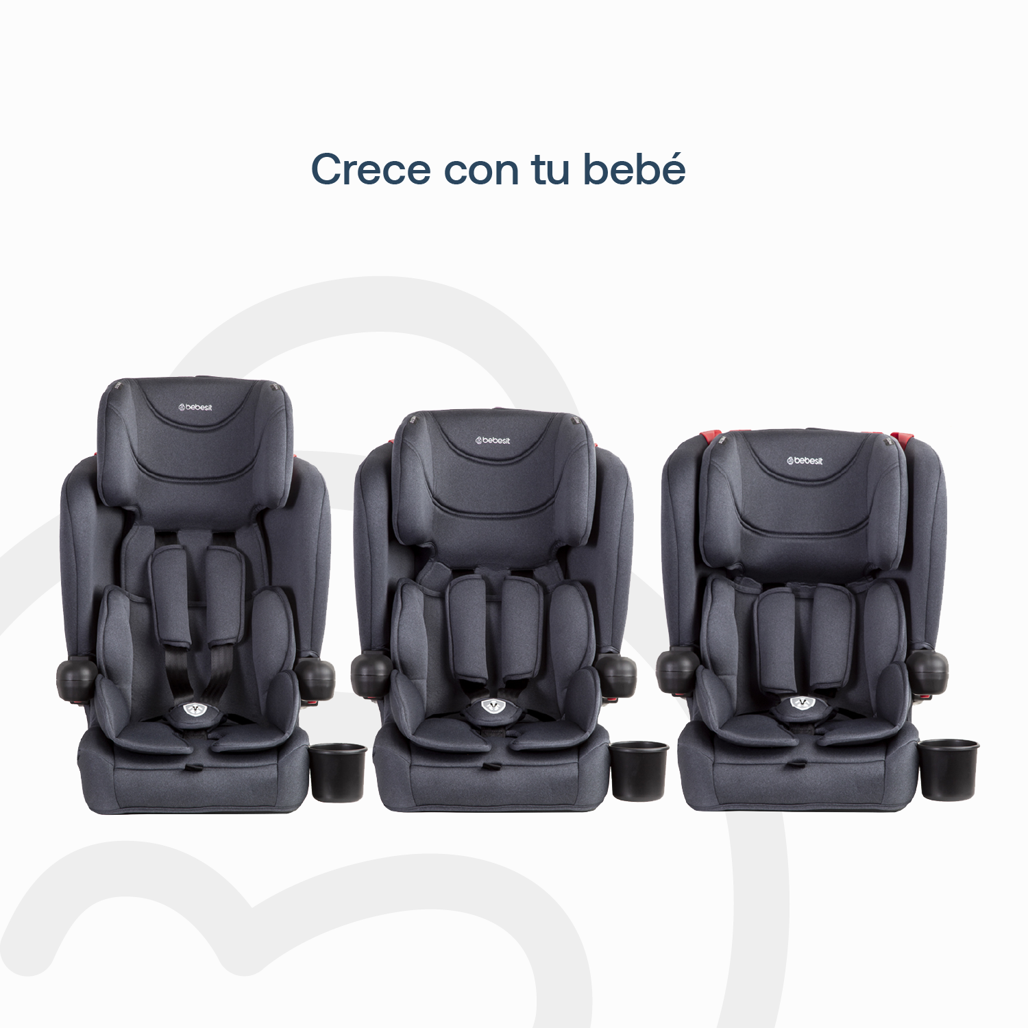 Silla de Auto Butaca SmartFix Negro Bebesit-6