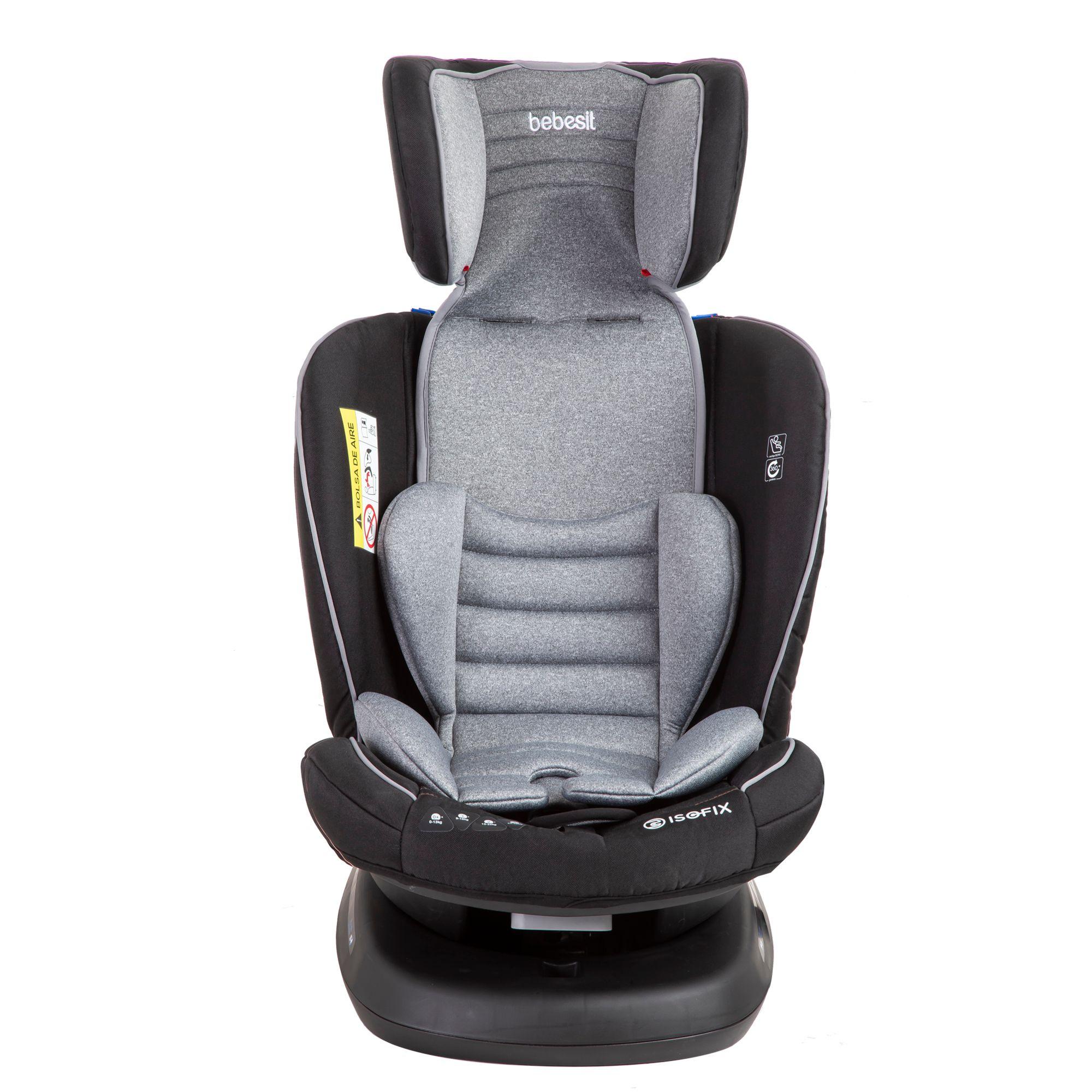Silla de Auto Bebesit Supra 360° gris-5