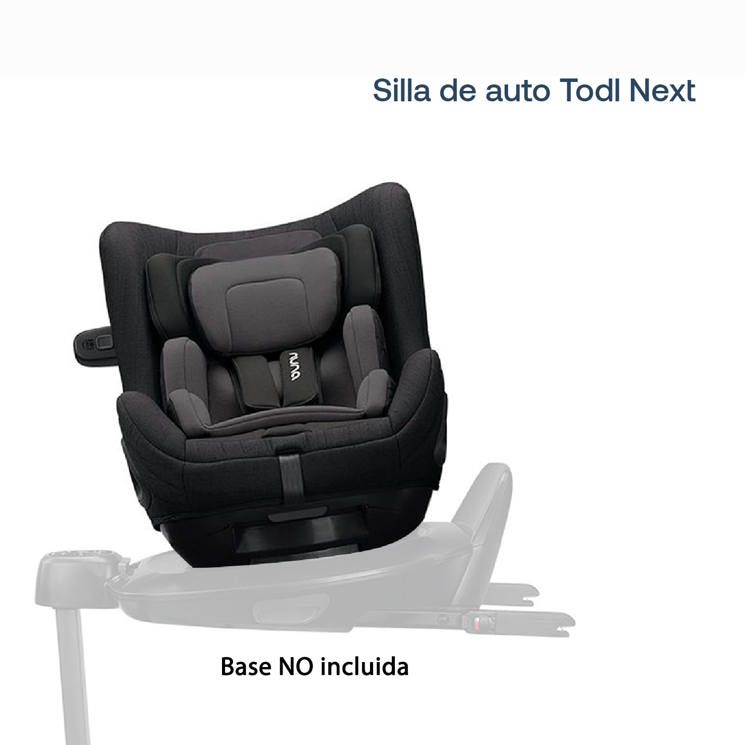 Silla Auto Convertible Nuna Todl Next Caviar-4