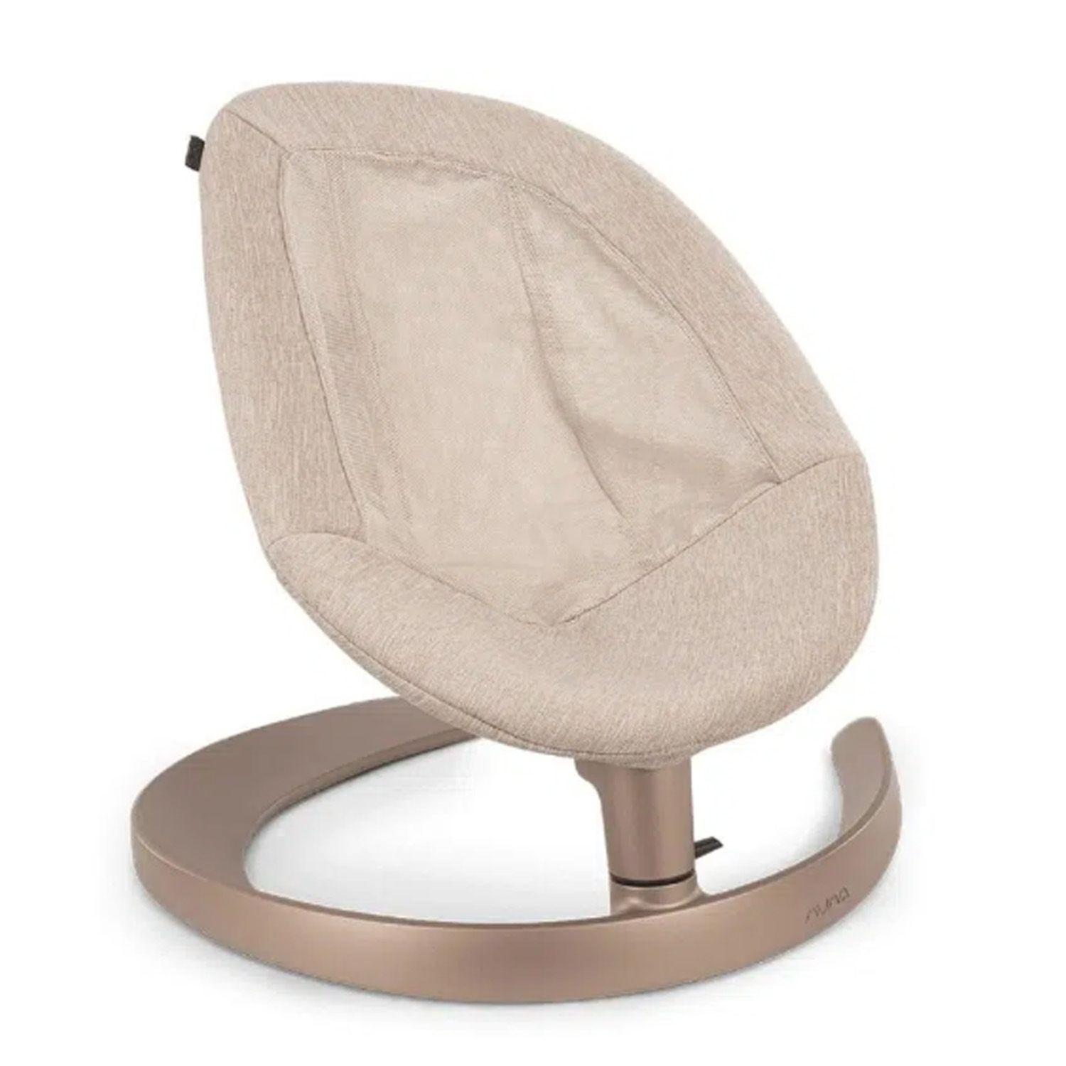 Silla Nido Baby Bouncer Leaf Grow Sand Nuna-2